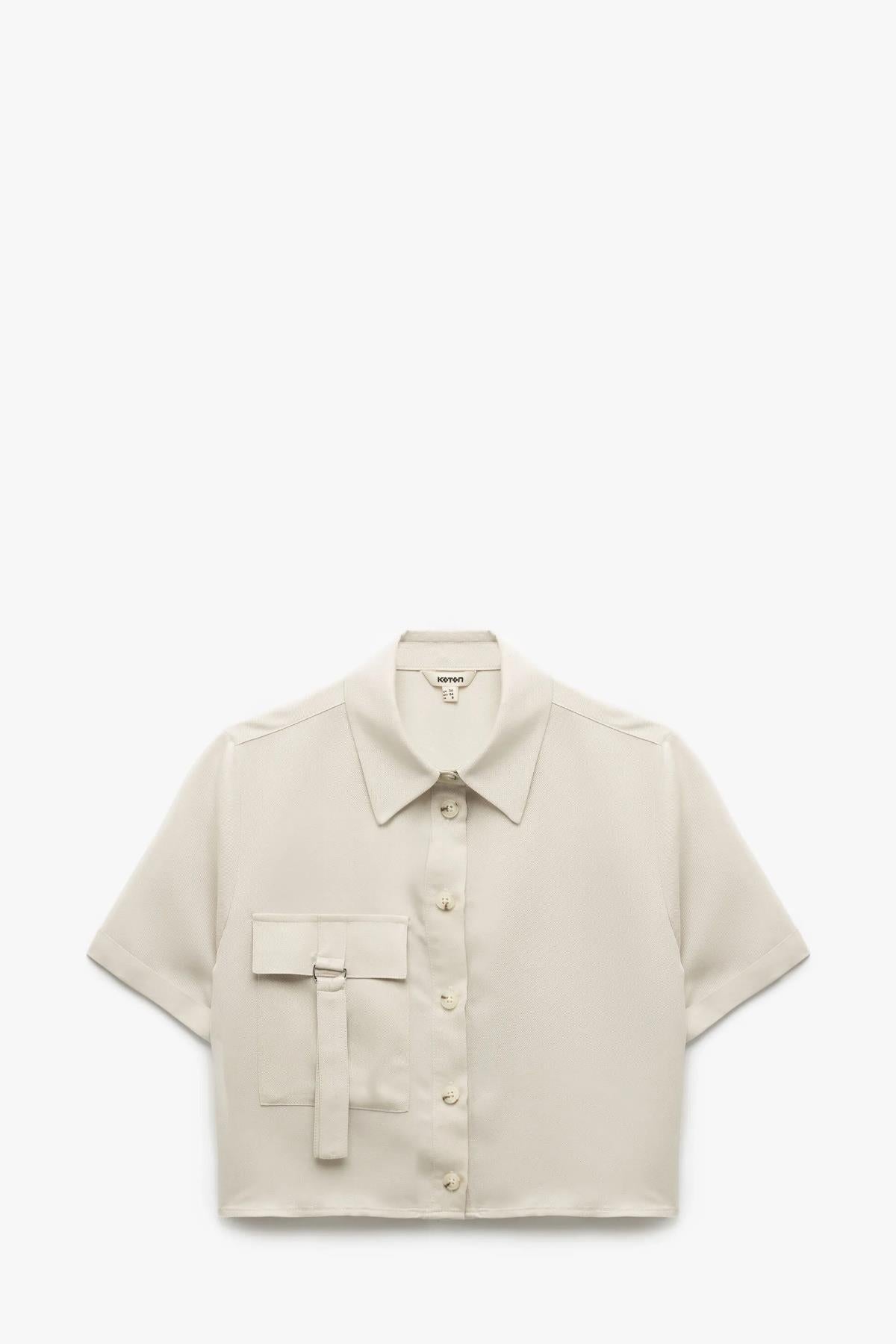 Koton Kadın Gömlek 5Sak60018Pw083