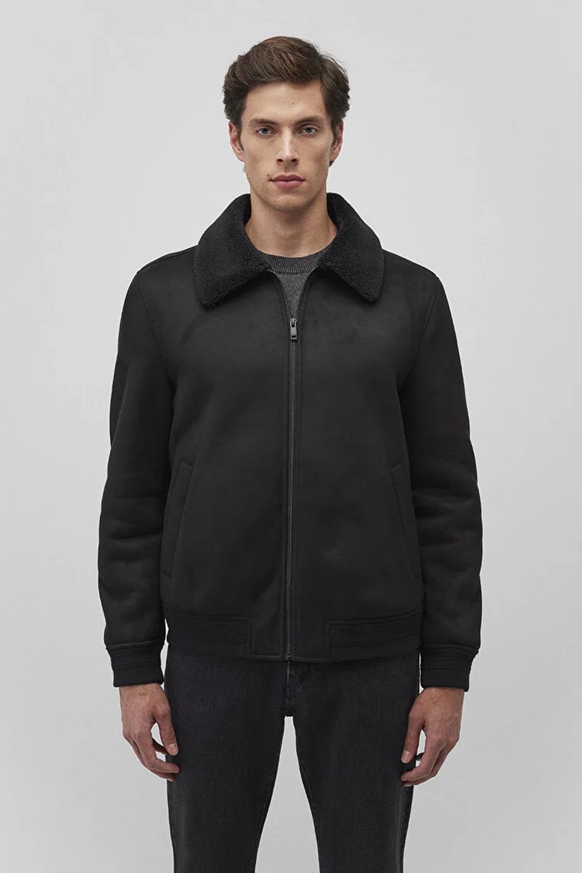 Mavi Siyah Erkek Ceket M0110450-9