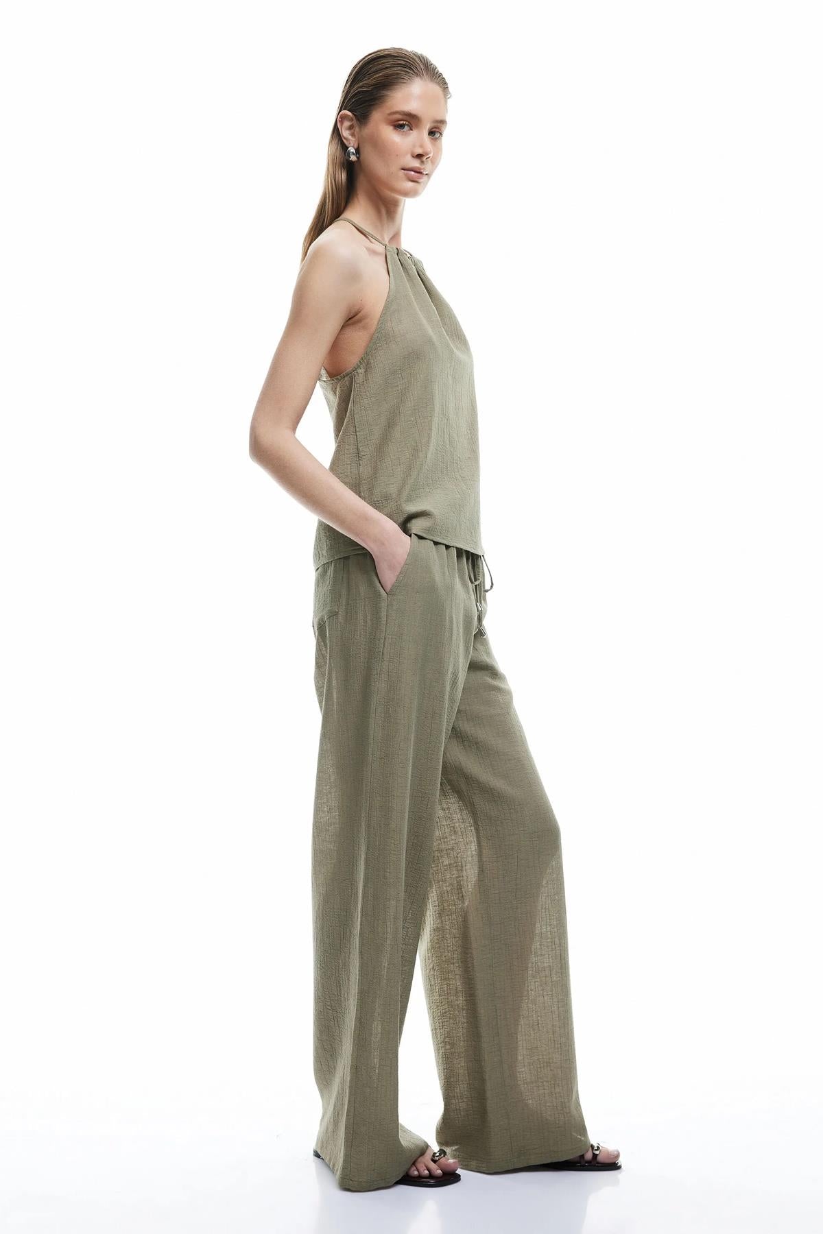 Koton Kadın Pantolon 5Sak40089Ew871