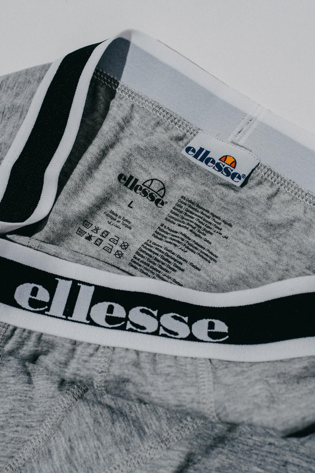ellesse Erkek Boxer 3lü Paket B001-BKGRAN