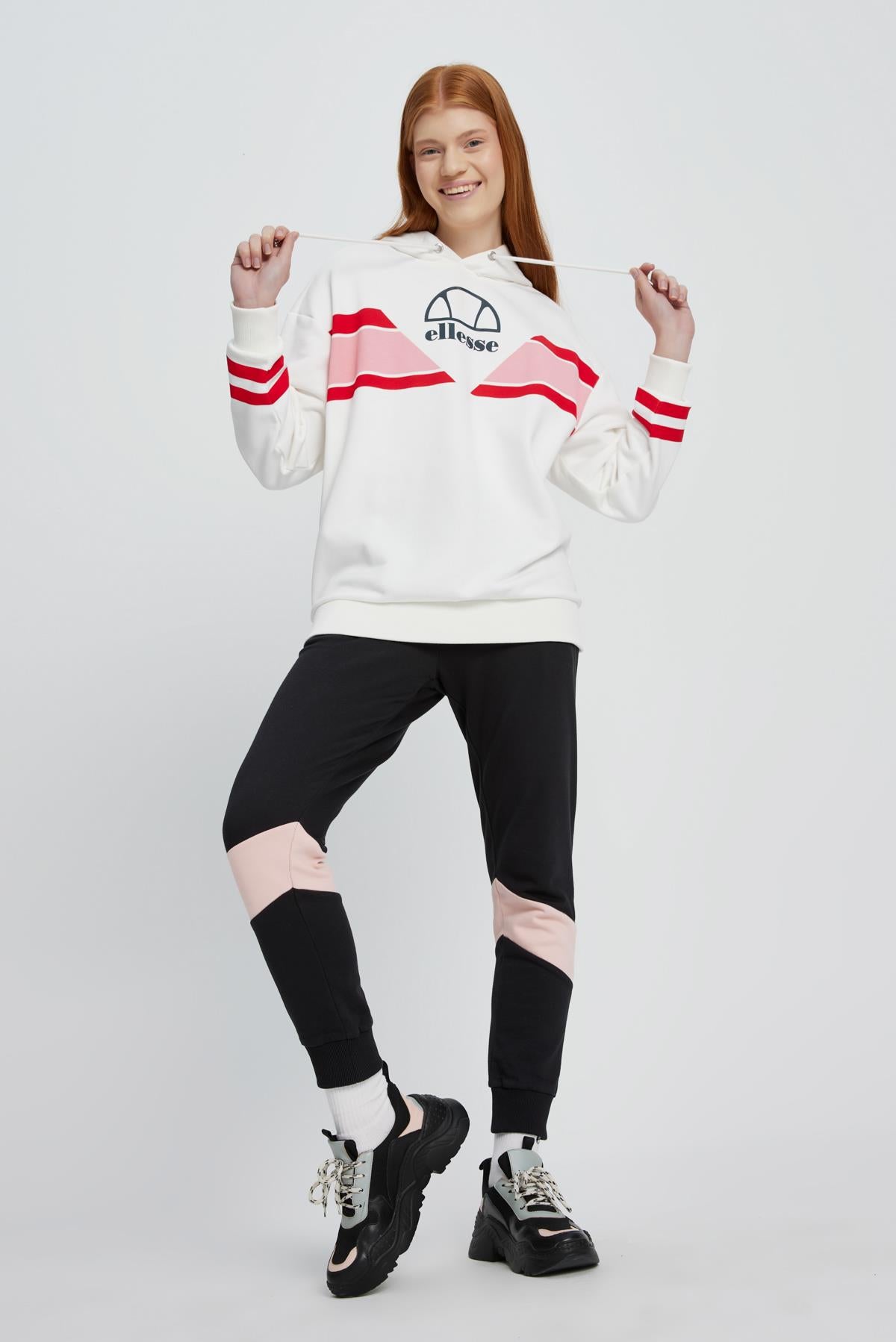 Ellesse Kadın Kapüşonlu Sweatshirt EF067-ECR