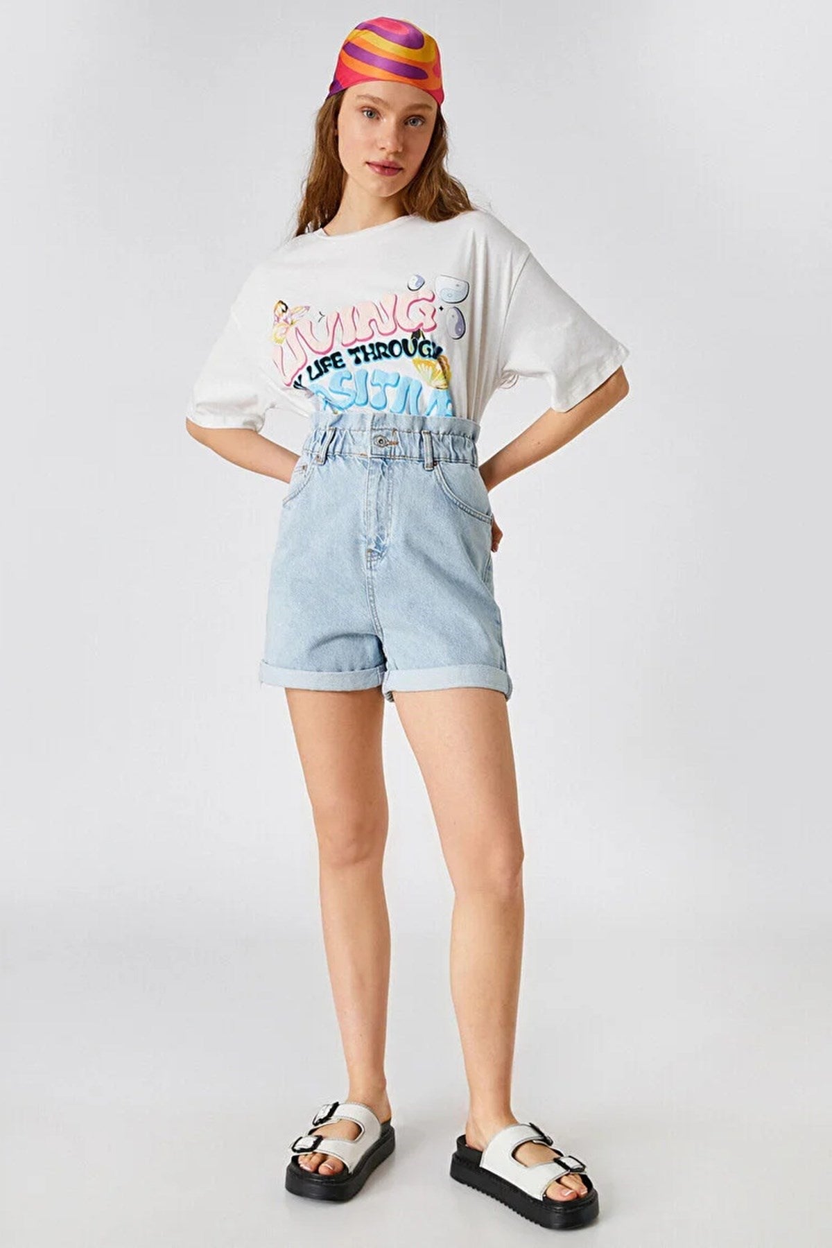 Koton Kadın Jean Şort 22626