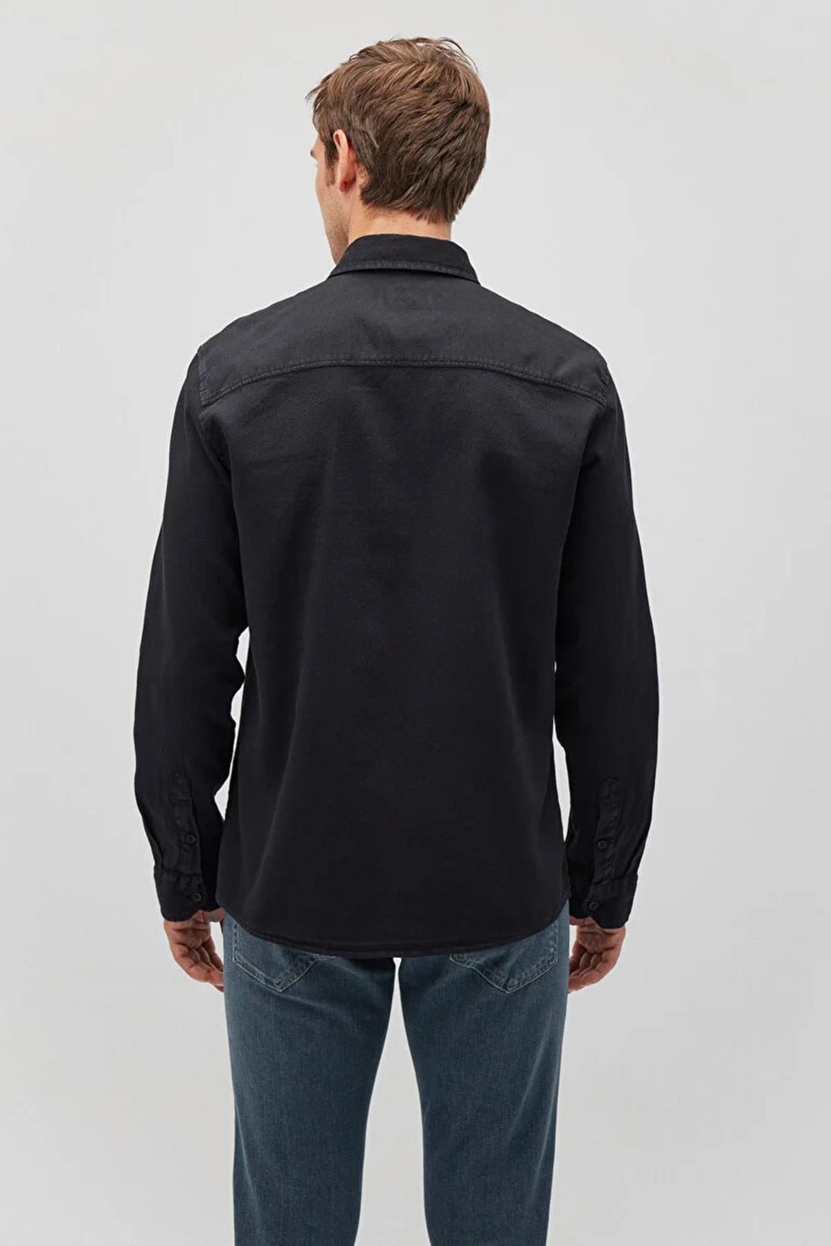 Mavi Uzun Kol Erkek Gömlek M0211091-9