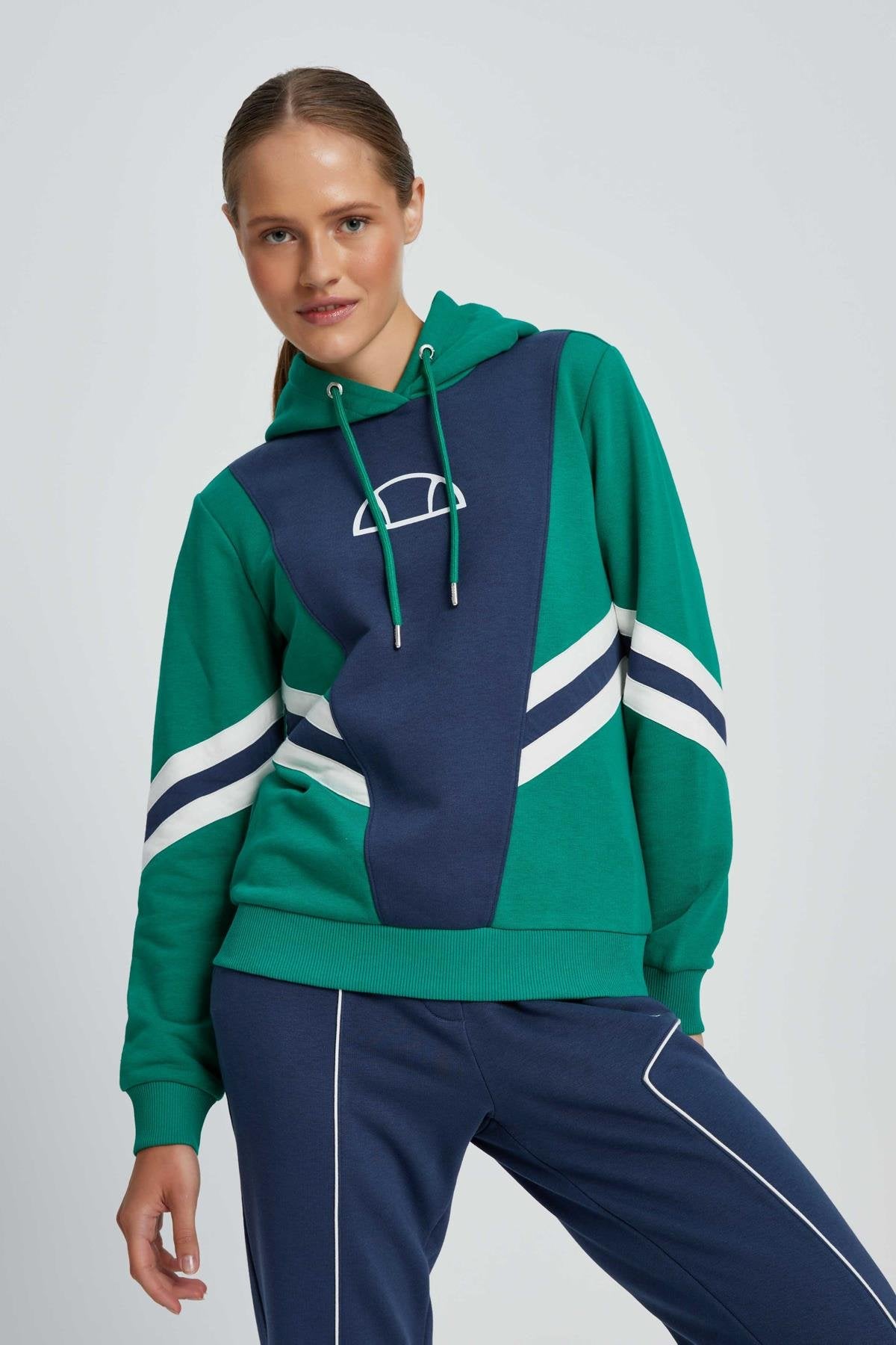 Ellesse Kadın Kapüşonlu Sweatshirt EF049-GRN
