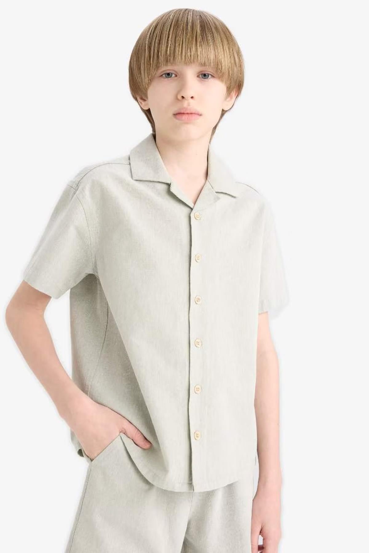 Defacto Erkek Çocuk Gömlek E3314A8Ydva