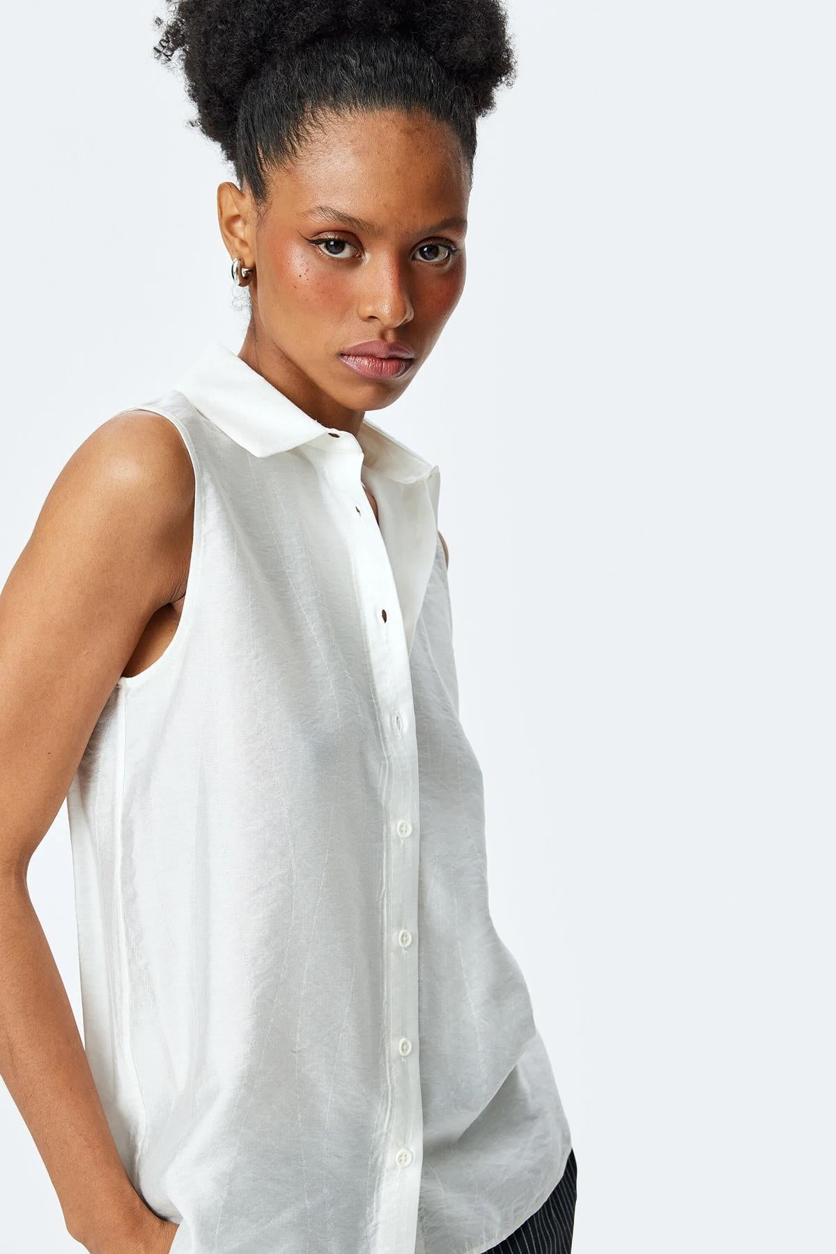 Koton Kadın Gömlek 5Sak60197Uw001