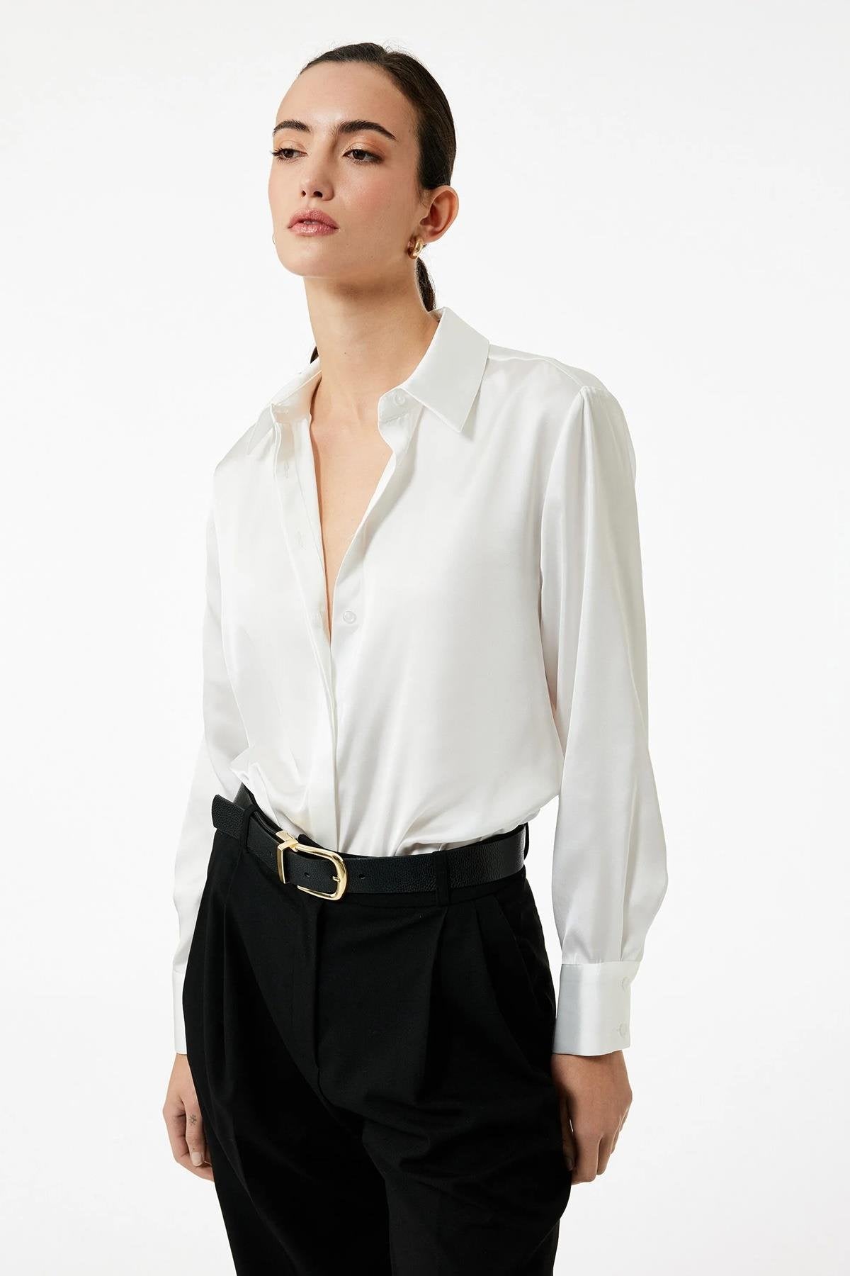 Koton Kadın Gömlek 6Wak60001Ew000