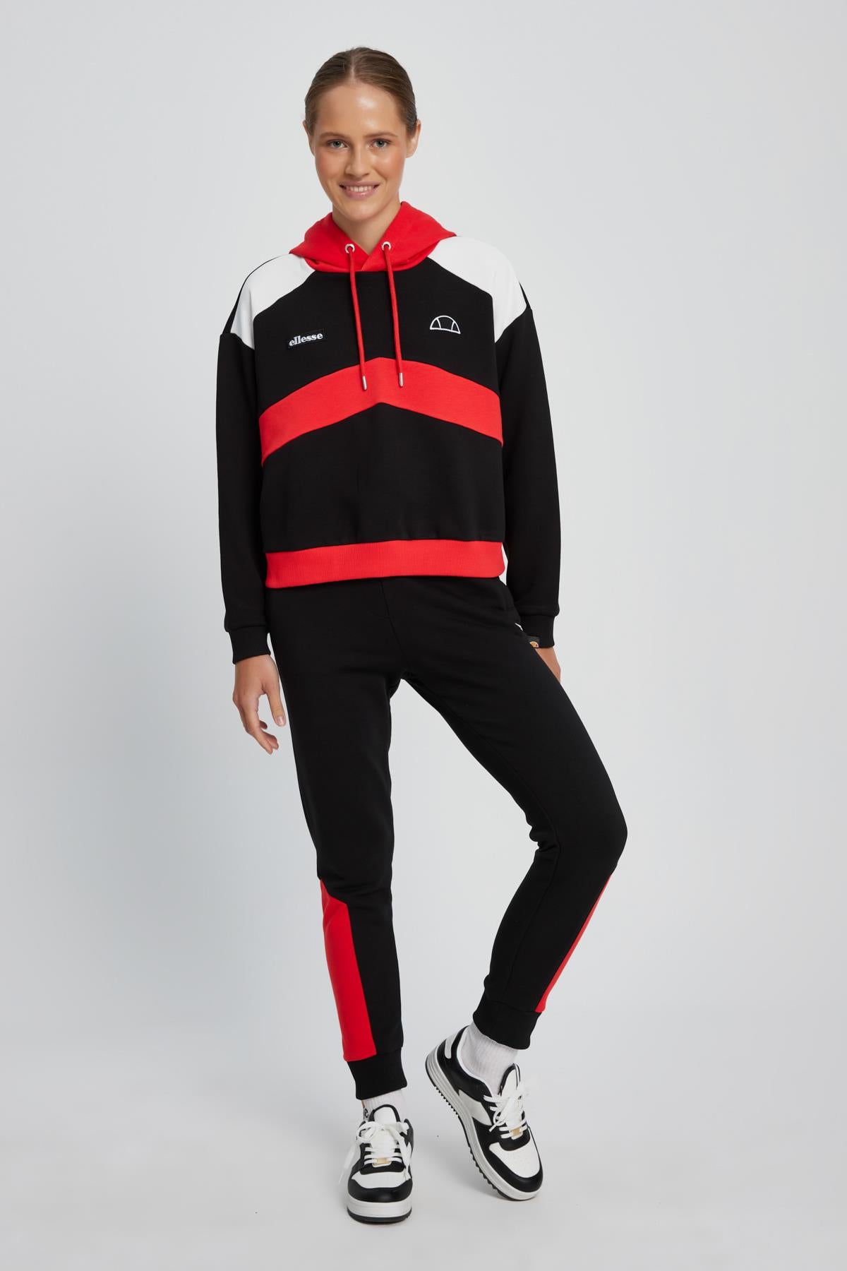 Ellesse Kadın Kapüşonlu Sweatshirt EF062-BK
