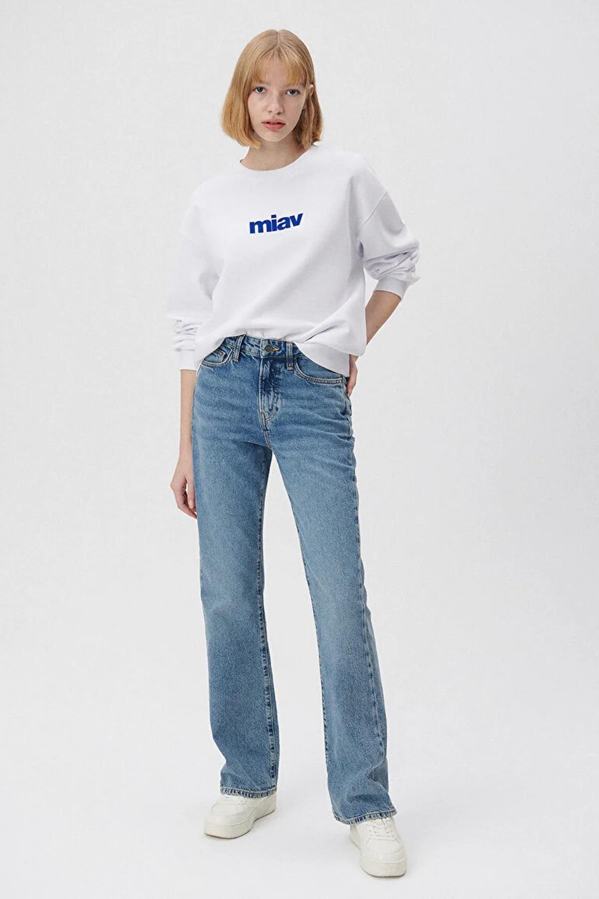 Mavi Mıav Kadın Jean Pantolon M1010299-8