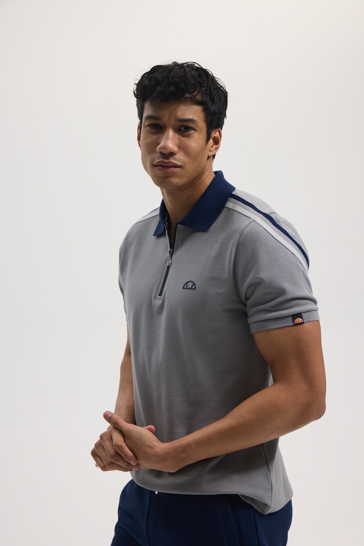 Ellesse Erkek Polo Yaka Tişört Em169-1-Gr