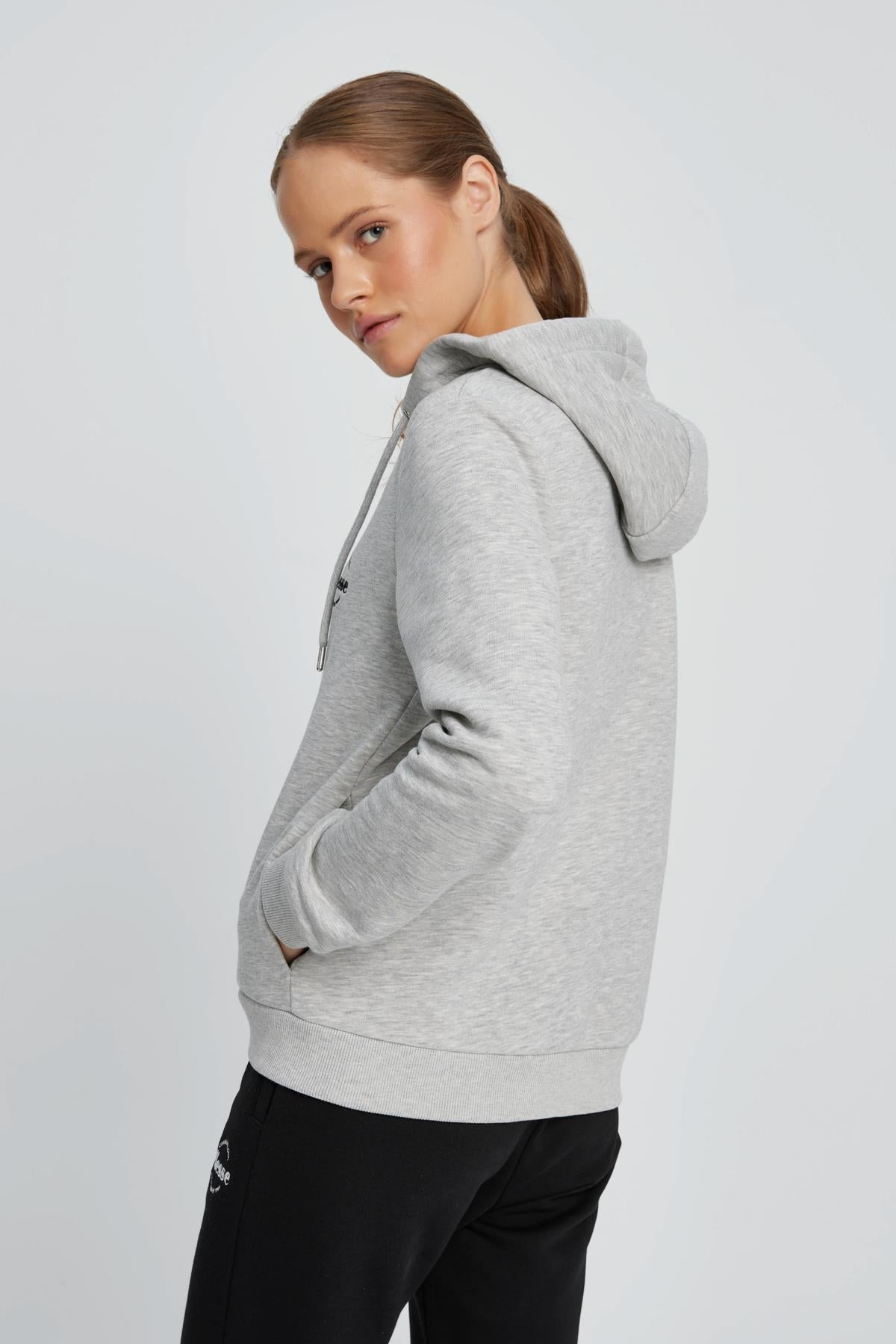 Ellesse Kadın Kapüşonlu Sweatshirt EF038-GR