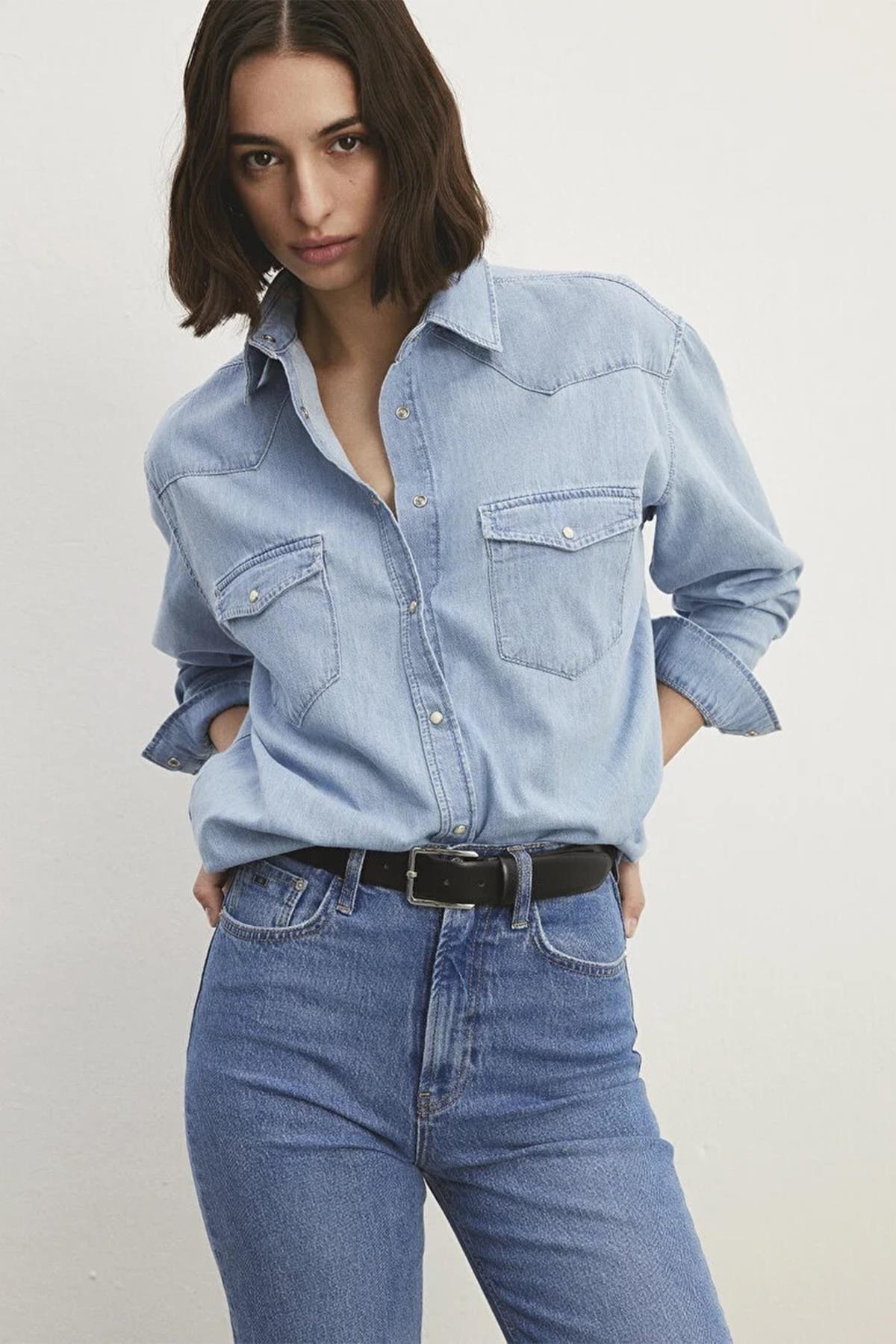 Mavi Patrıcıa Kadın Jean Gömlek M1210784-8