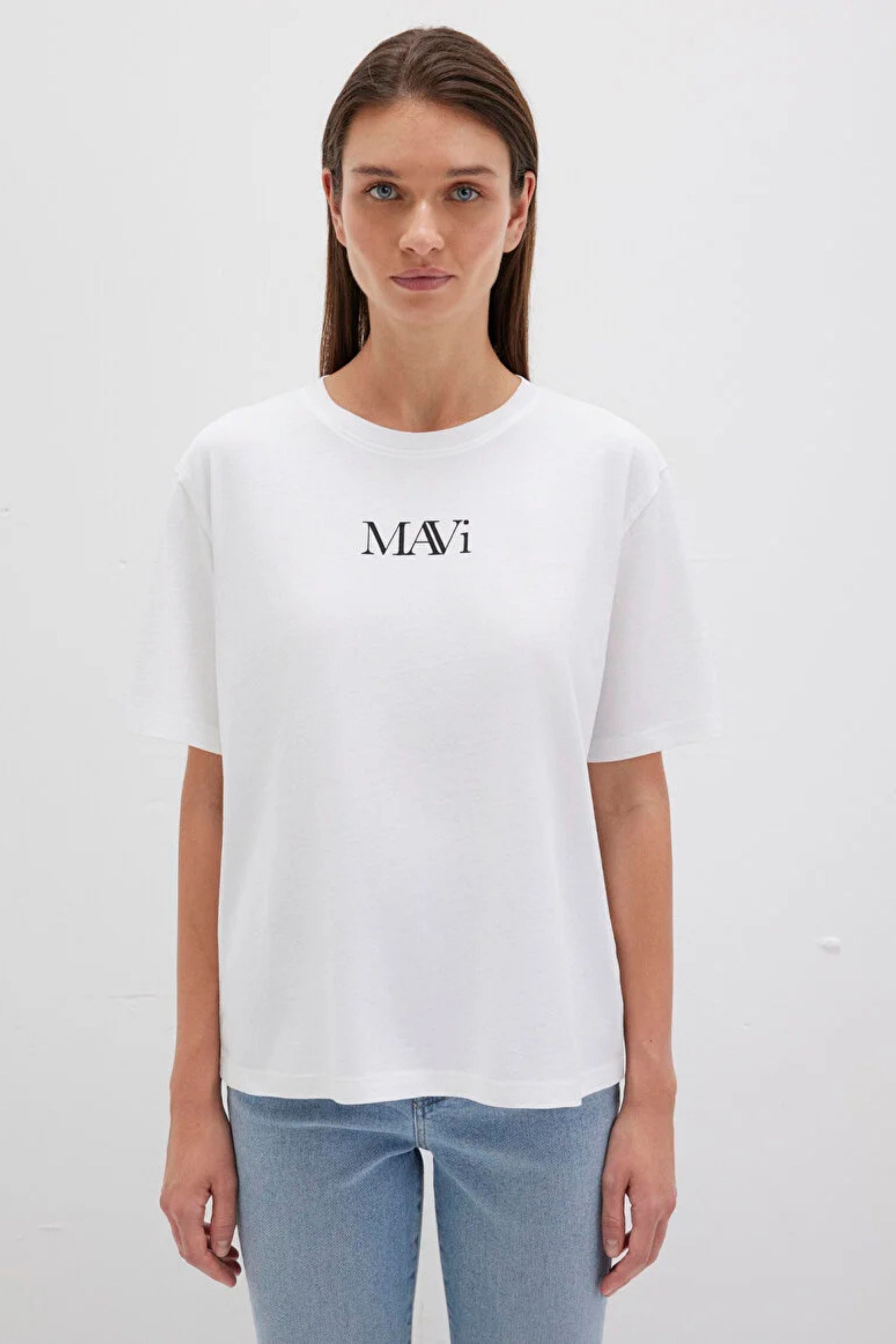 Mavi Logo Kadın Tişört M1611594-9