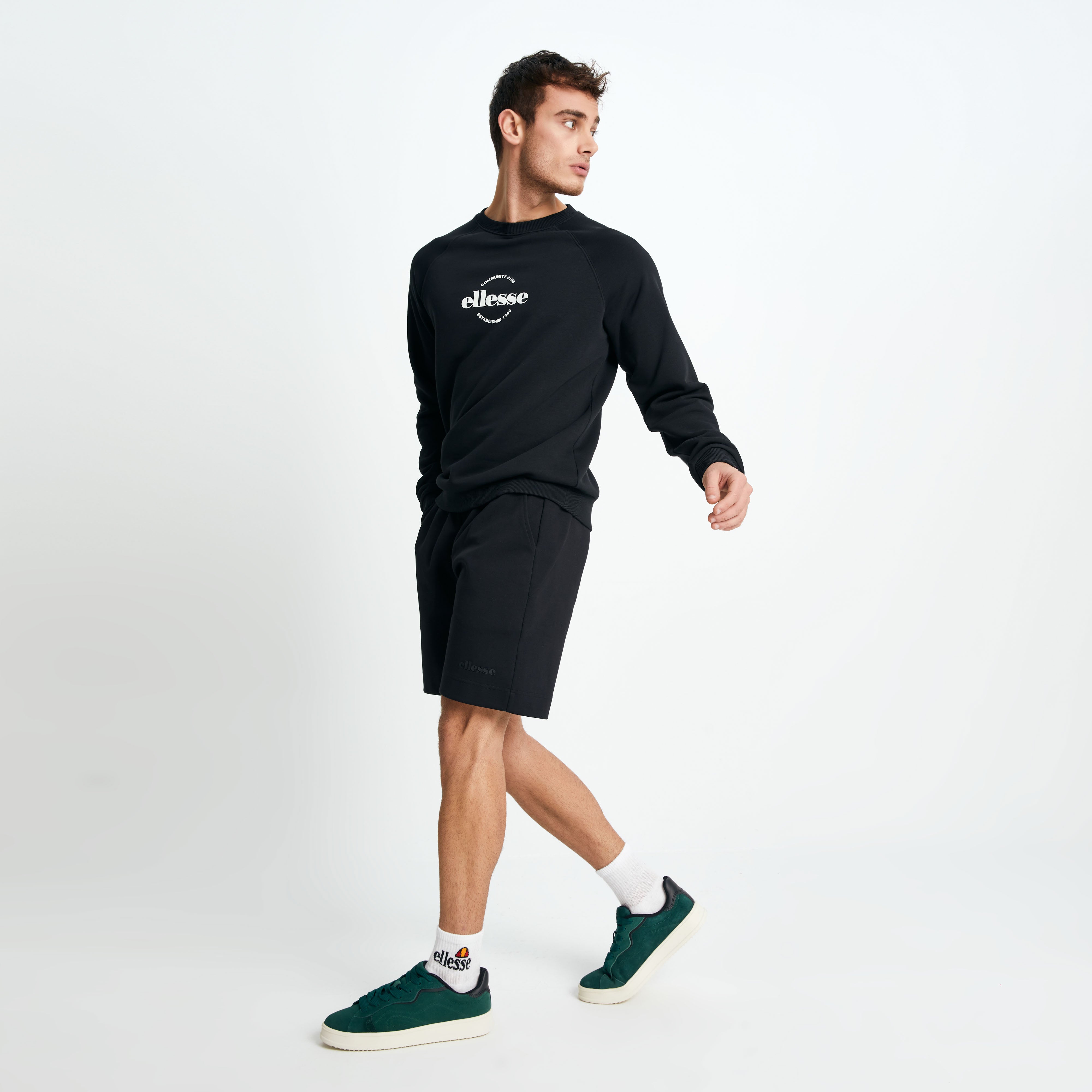 Ellesse Erkek Sweatshırt Em164-Bk