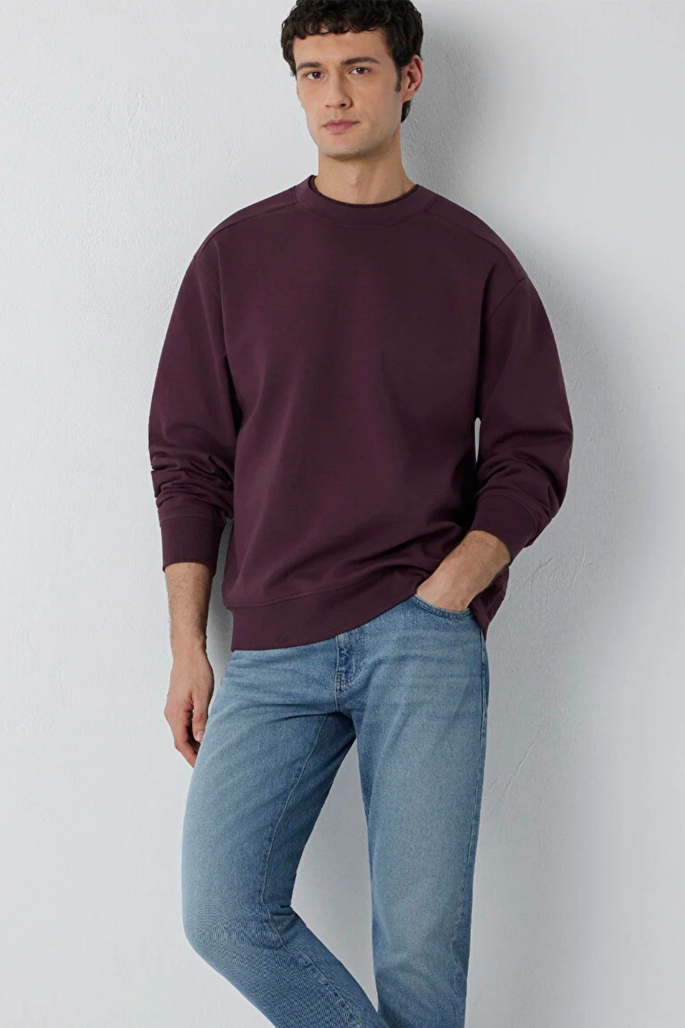 Mavi Bisiklet Yaka Erkek Sweat M0S10634-70223