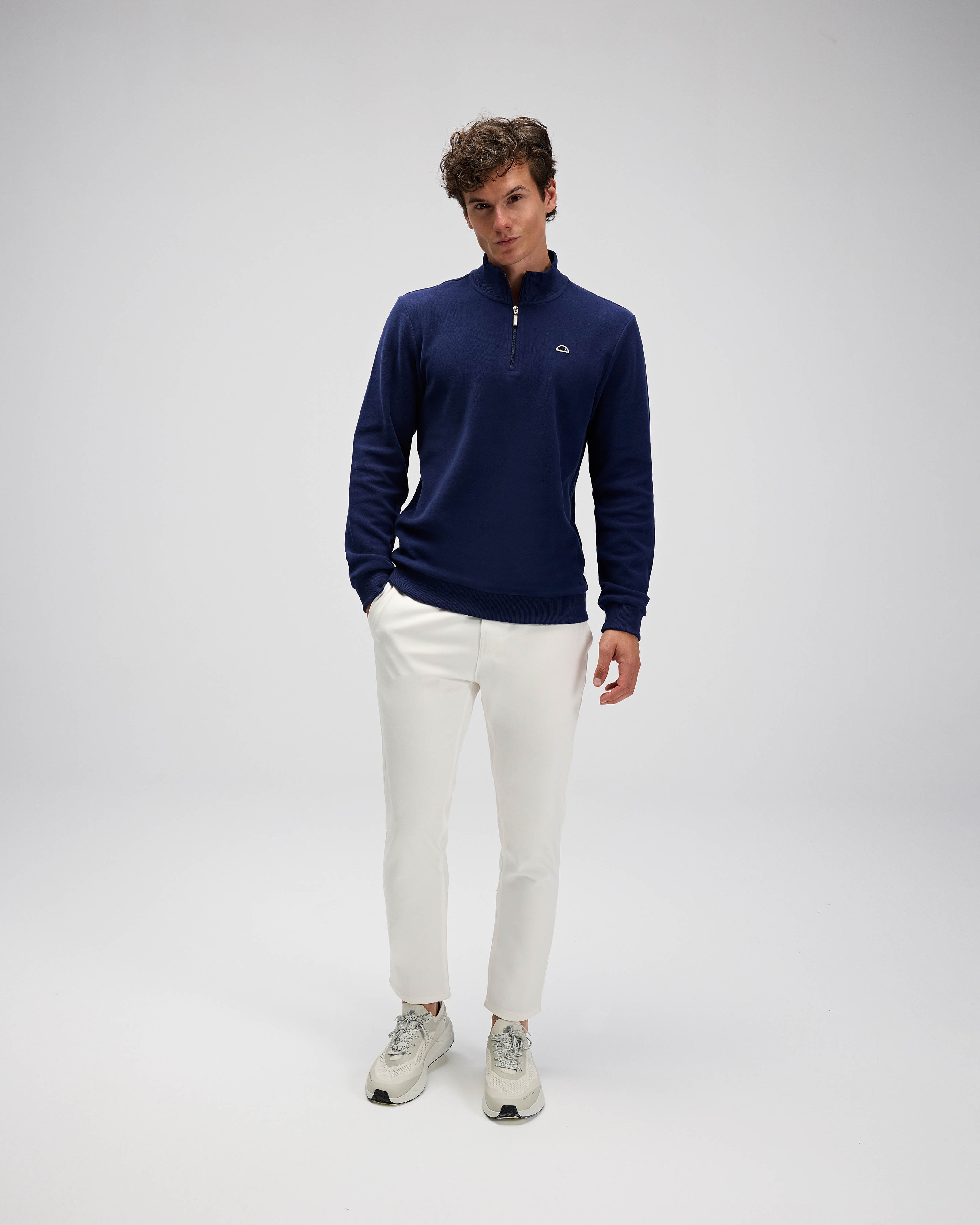 Ellesse Erkek Sweatshirt Em603-Nv