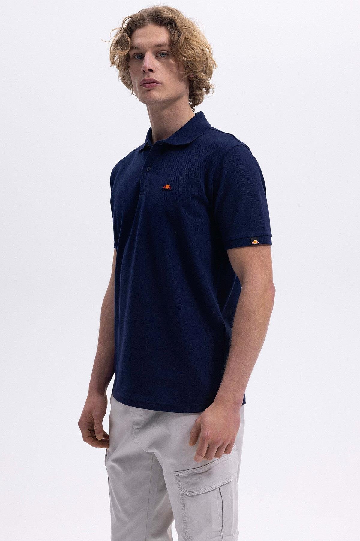 Ellesse Erkek Polo Yaka Tişört EM460-NV