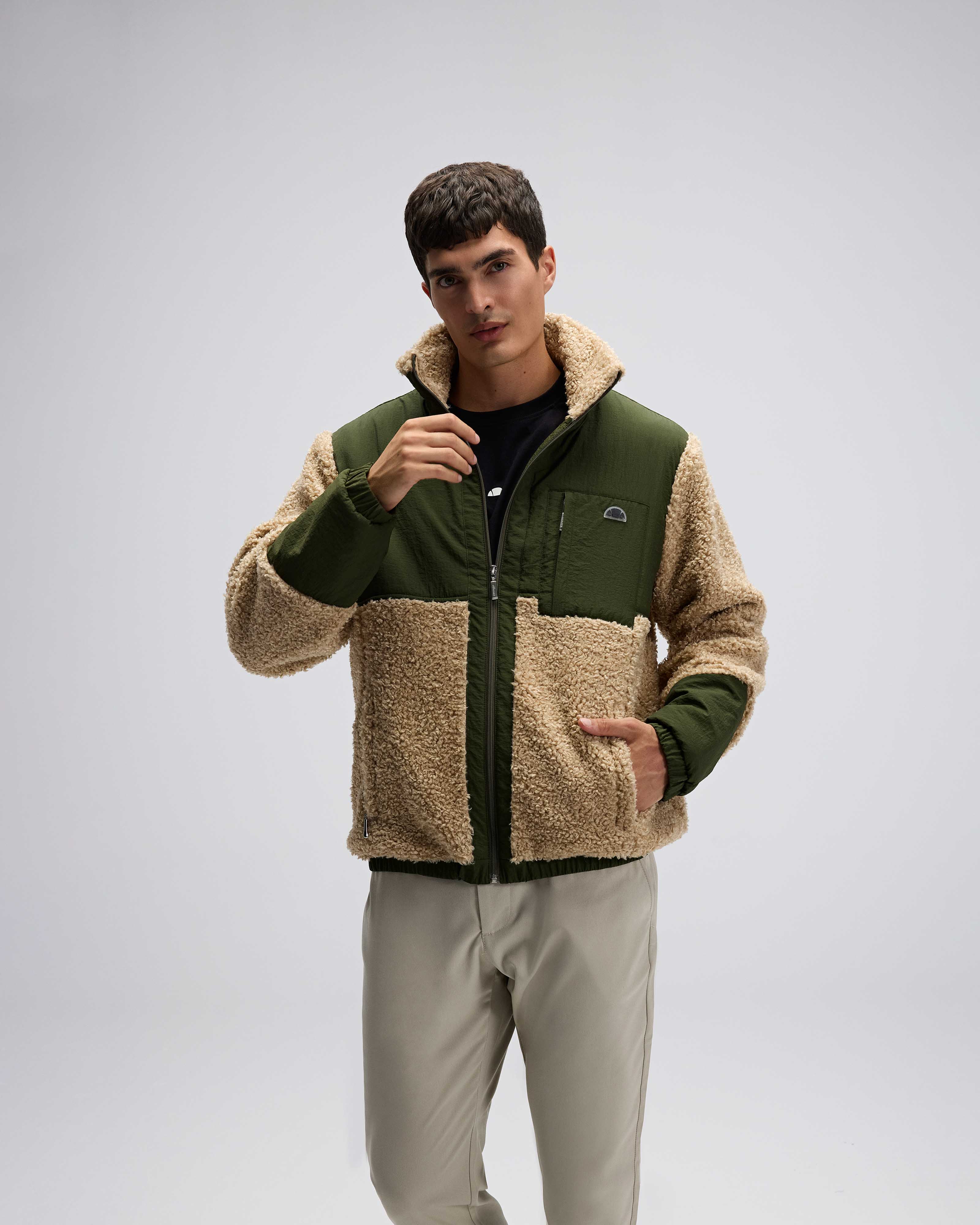 Ellesse Erkek Fermuarlı Polar Mont Em511-Bg