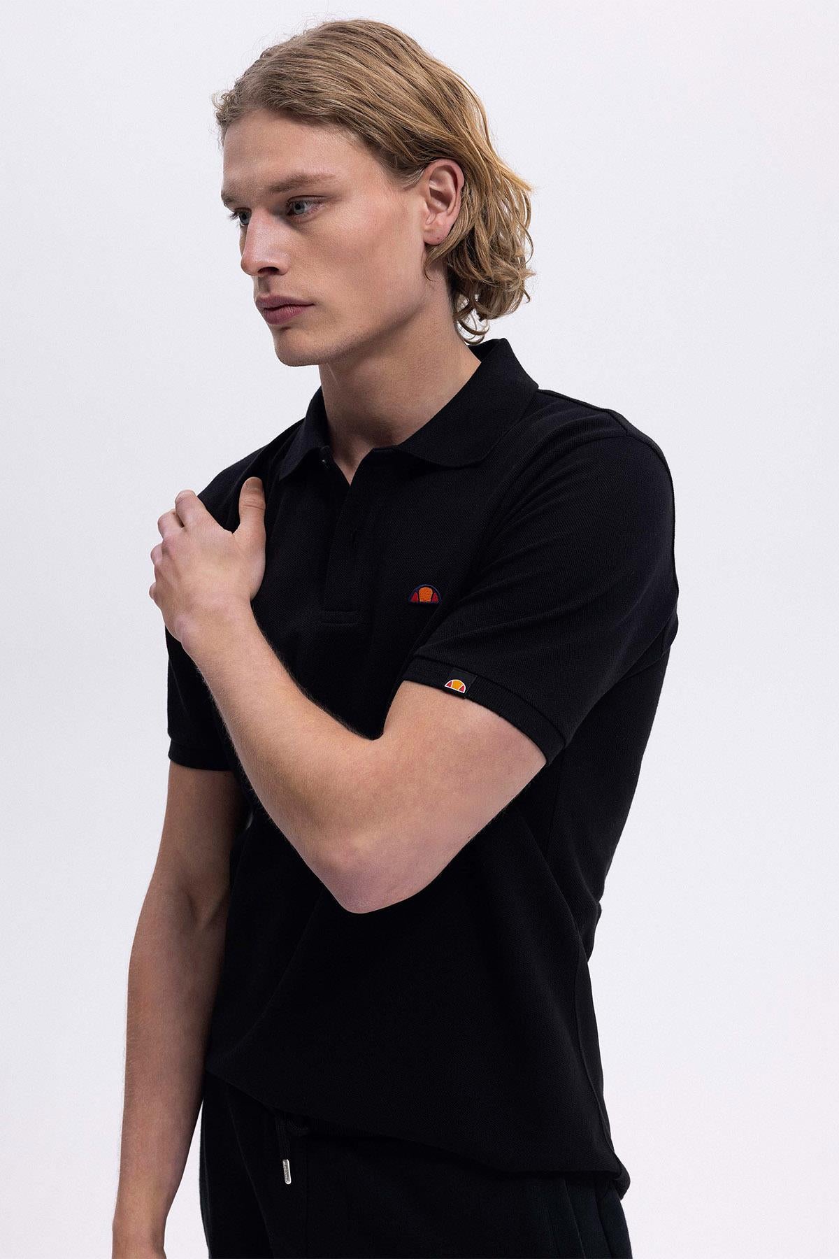 Ellesse Erkek Polo Yaka Tişört EM460-BK