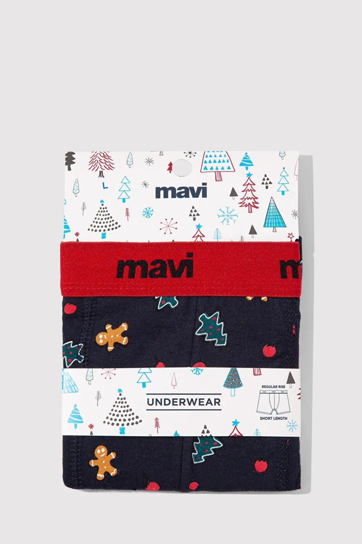 Mavi Koyu Lacivert Erkek Boxer M092252-70