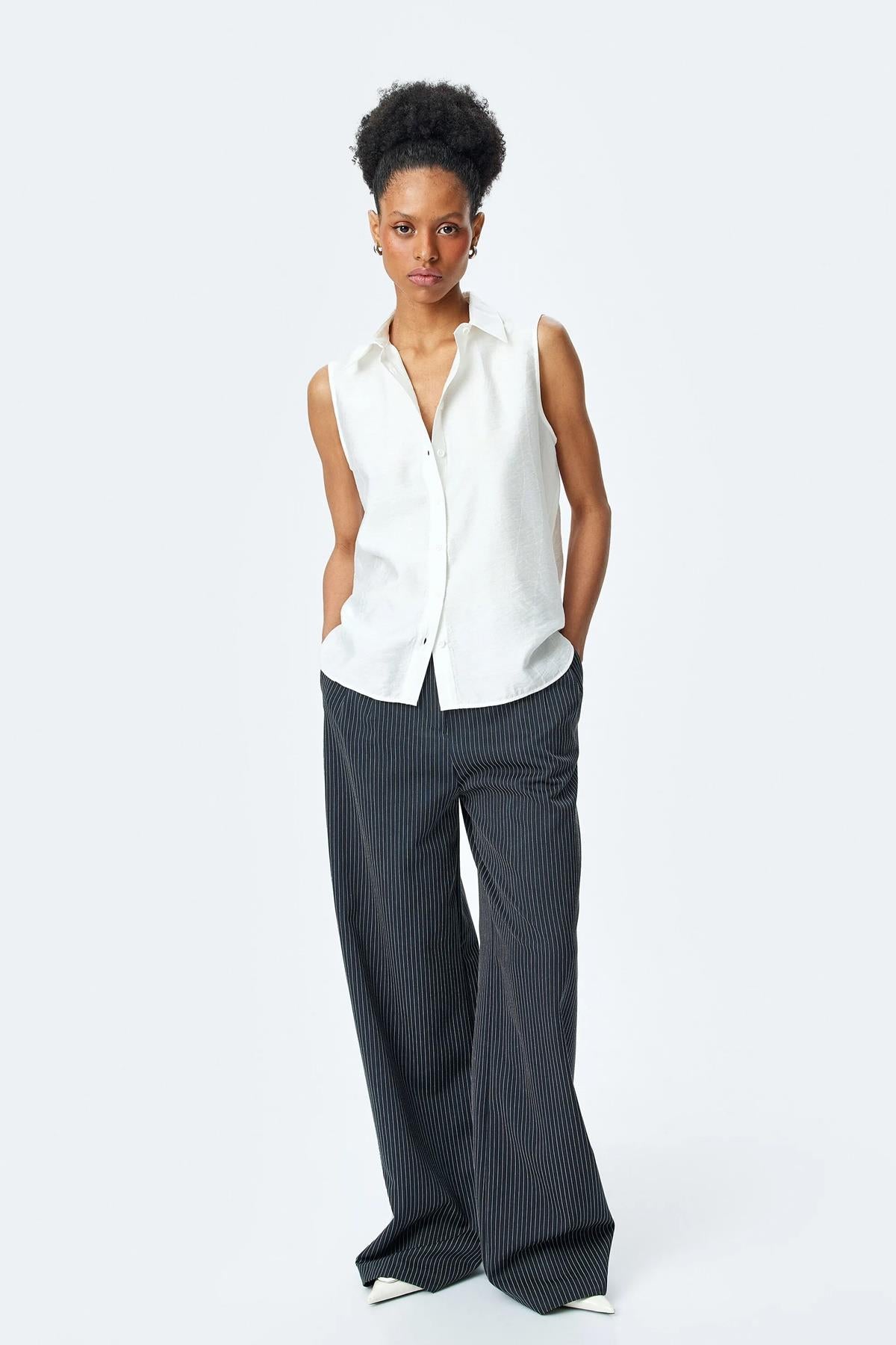 Koton Kadın Gömlek 5Sak60197Uw001