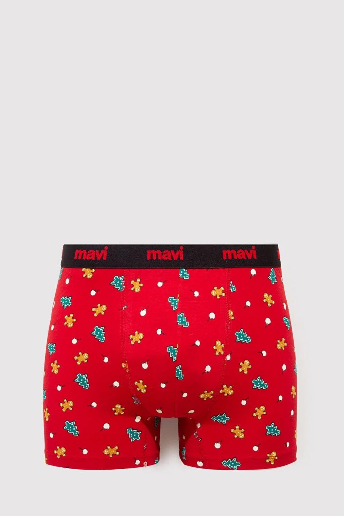 Mavi Kırmızı Erkek Boxer M092252-32