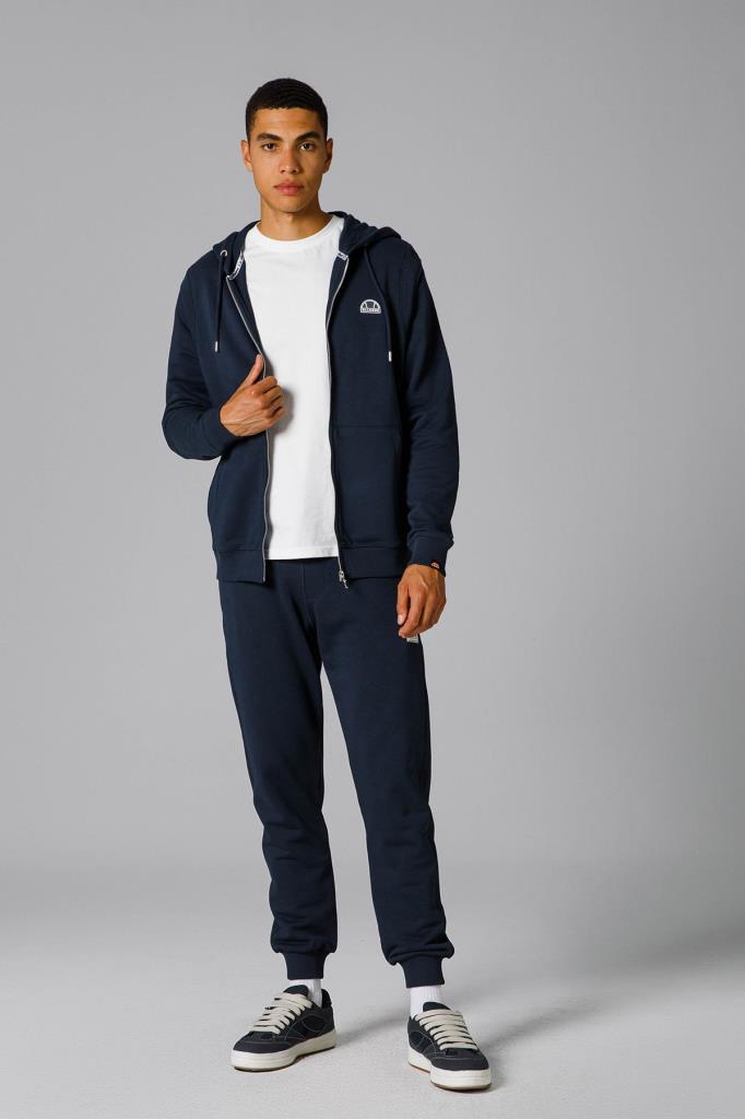 Ellesse Fermuarlı Kapüşonlu Erkek Sweat EM281-NV