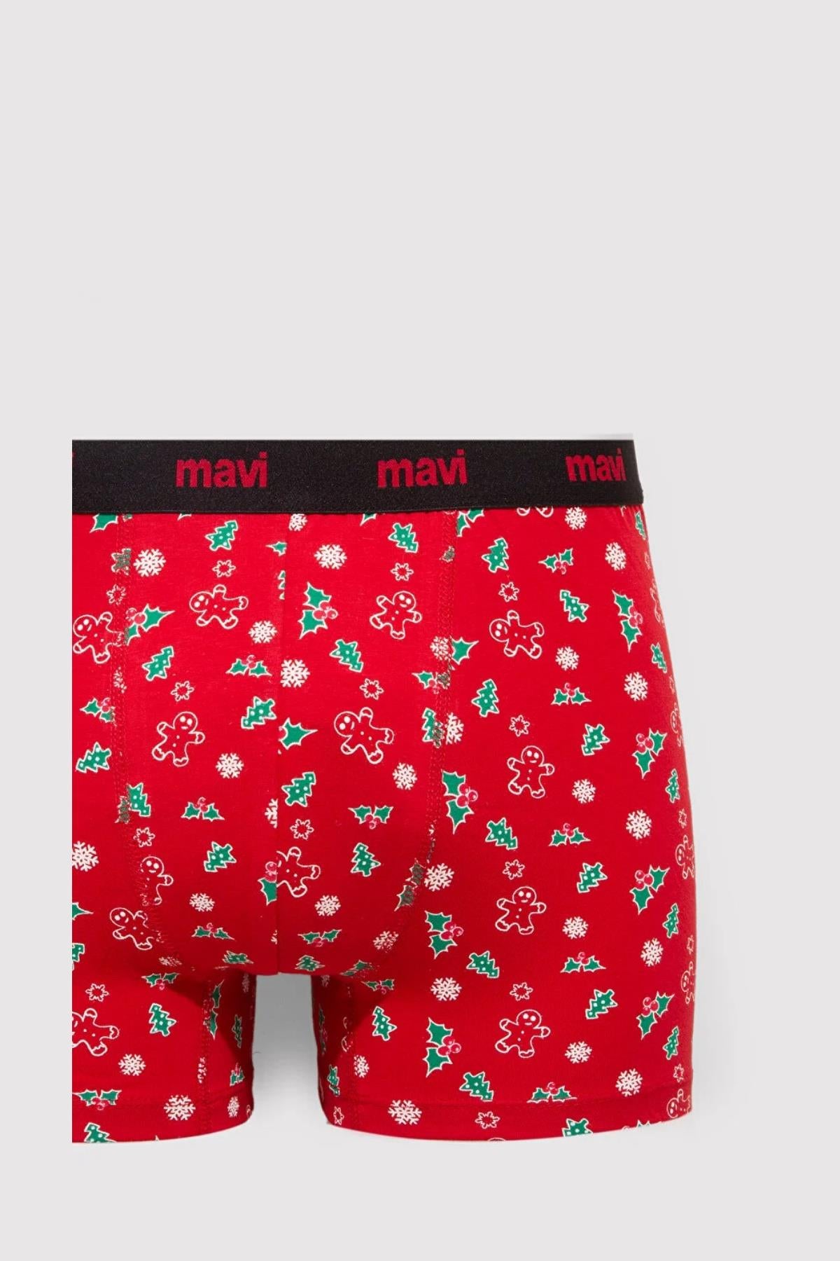 Mavi Kırmızı Erkek Boxer M0911251-3