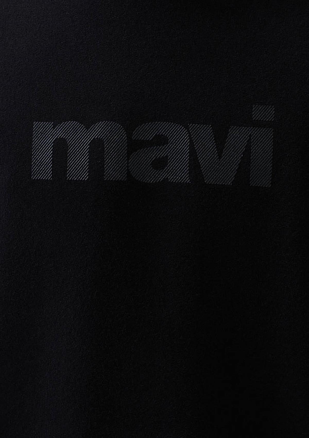 Mavi Baskılı Siyah Erkek Sweat 066303-900
