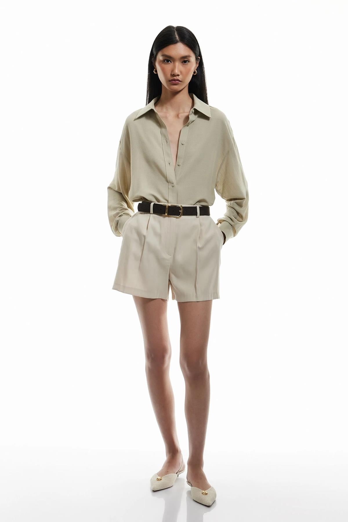 Koton Kadın Gömlek 5Sak60238Pw983