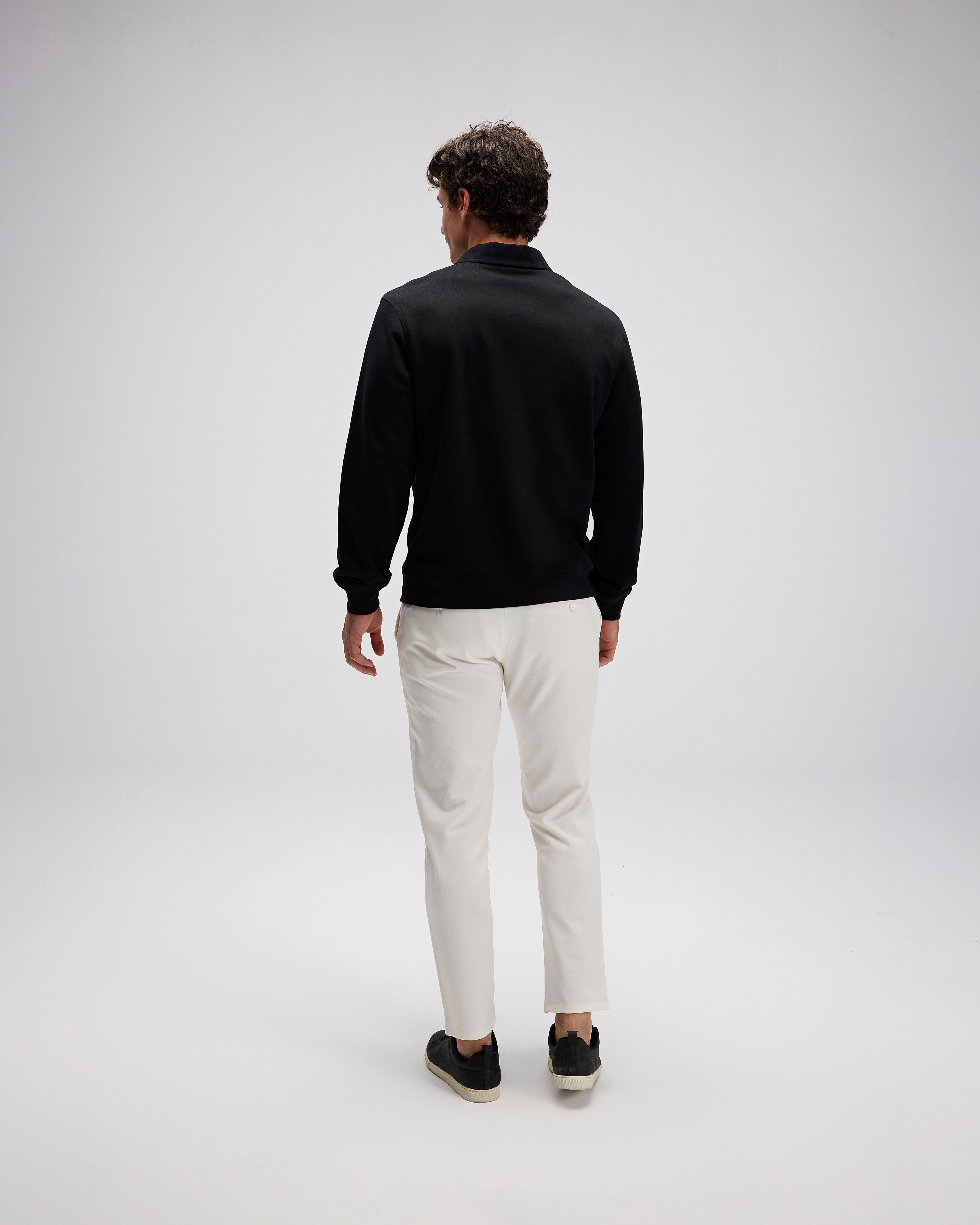 Ellesse Erkek Polo Sweatshirt Em633-Bk