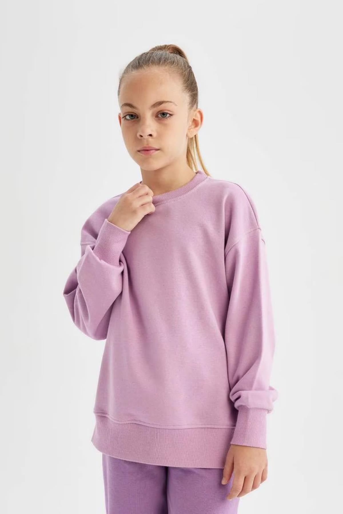 Defacto Kız Çocuk Sweat A2797A8Trd