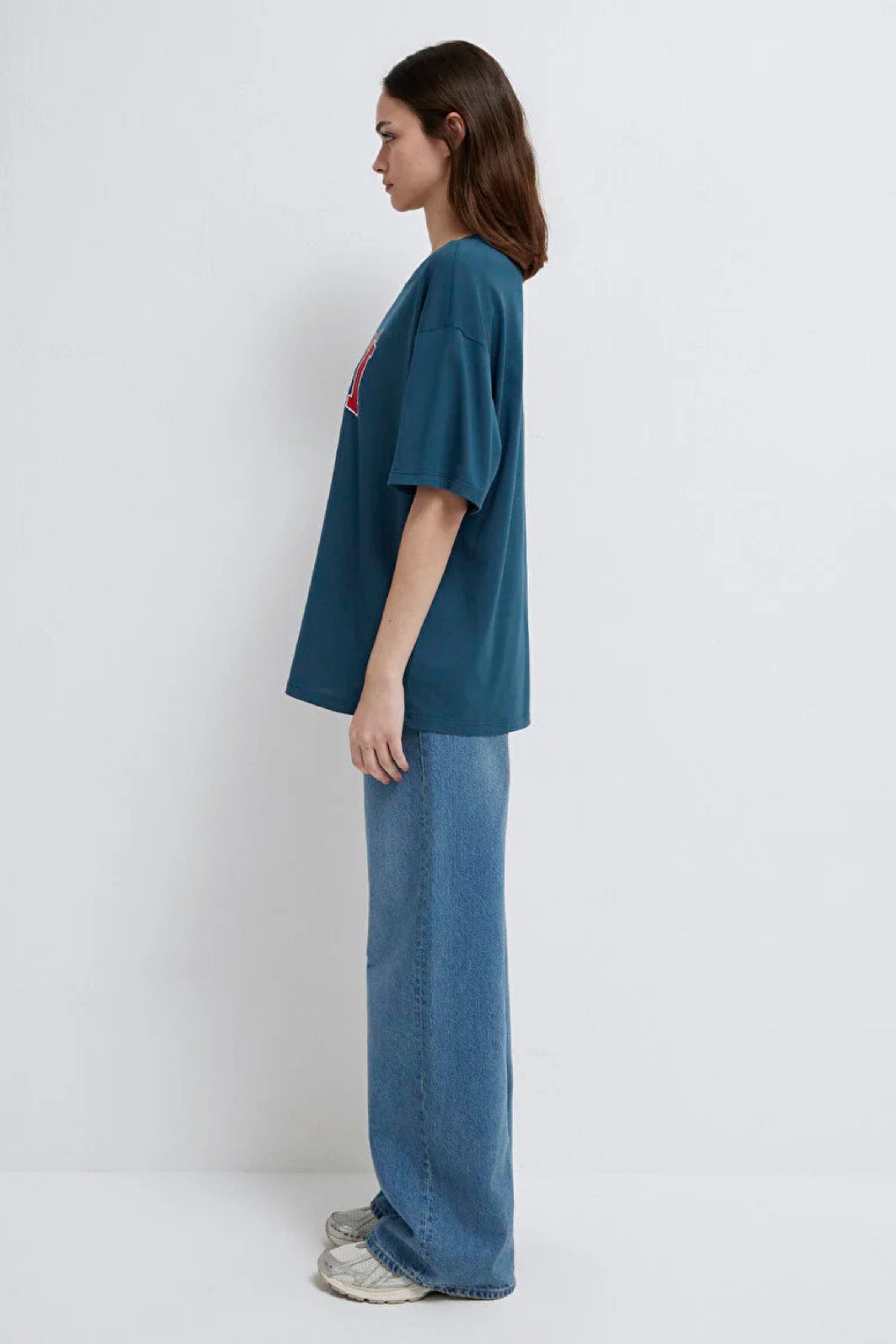 Mavi Baskılı Cashmere Rose Kadın Tişört M1600843-71063