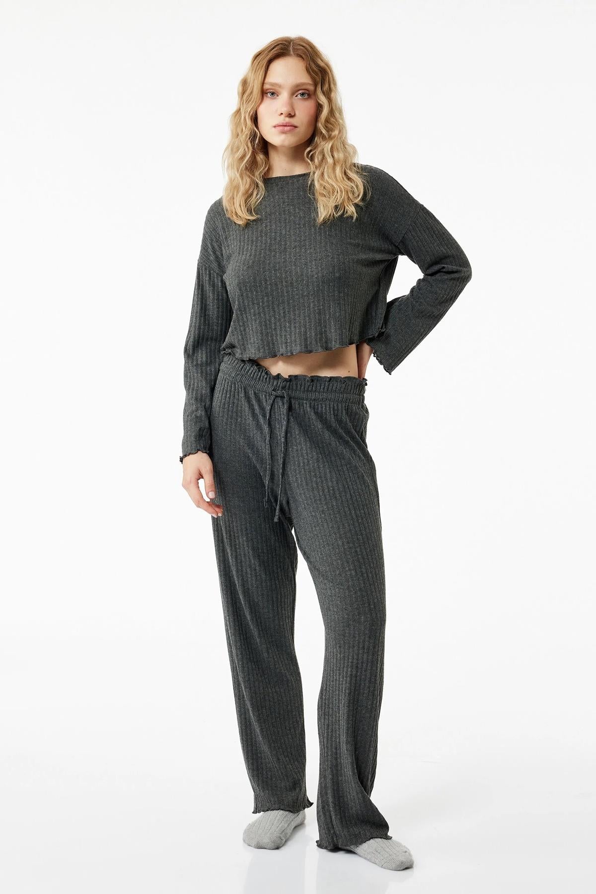 Koton Kadın Pijama Üstü 6Wlk40112Mkan9