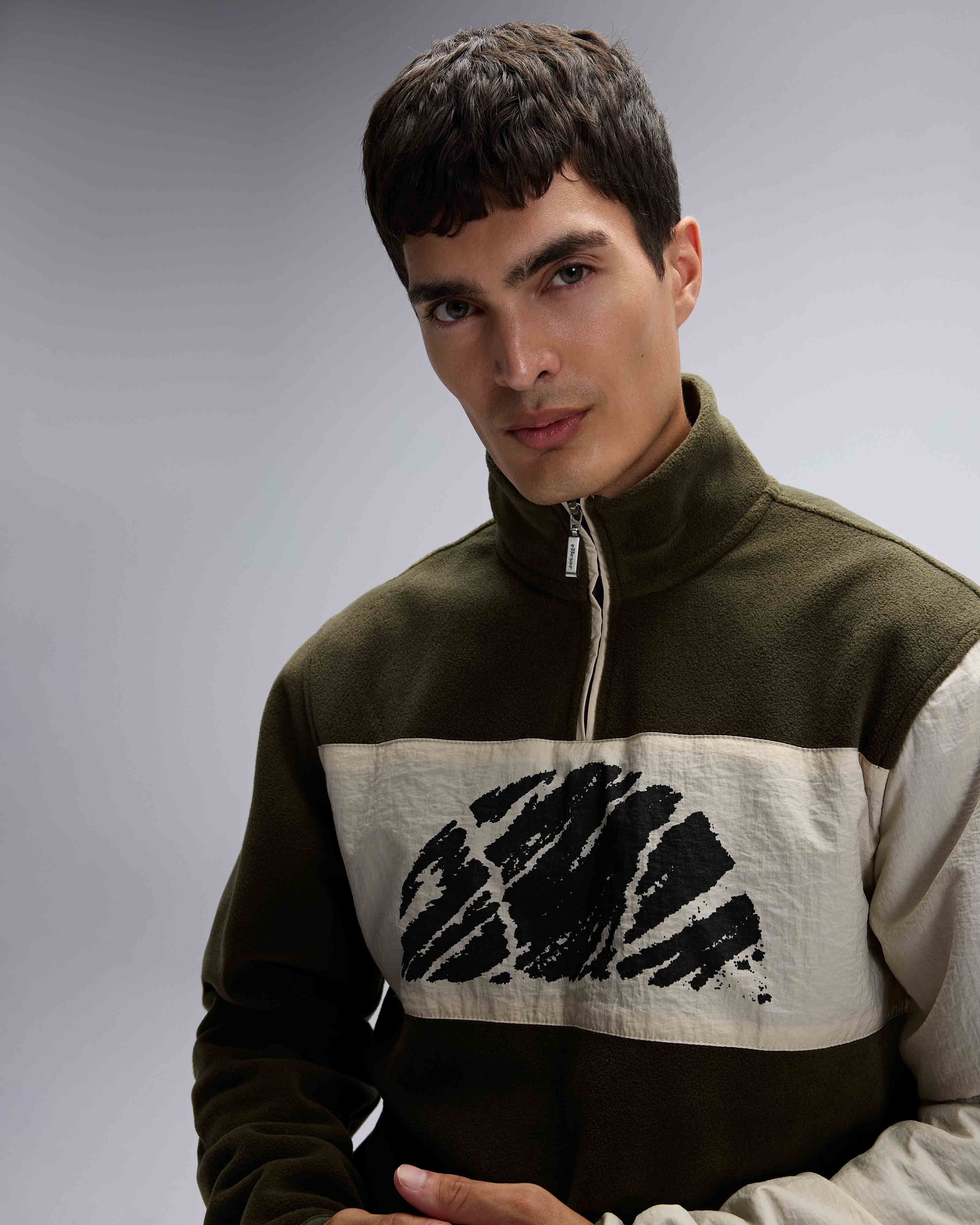 Ellesse Erkek Yarım Fermuarlı Sweat Em519-Kh