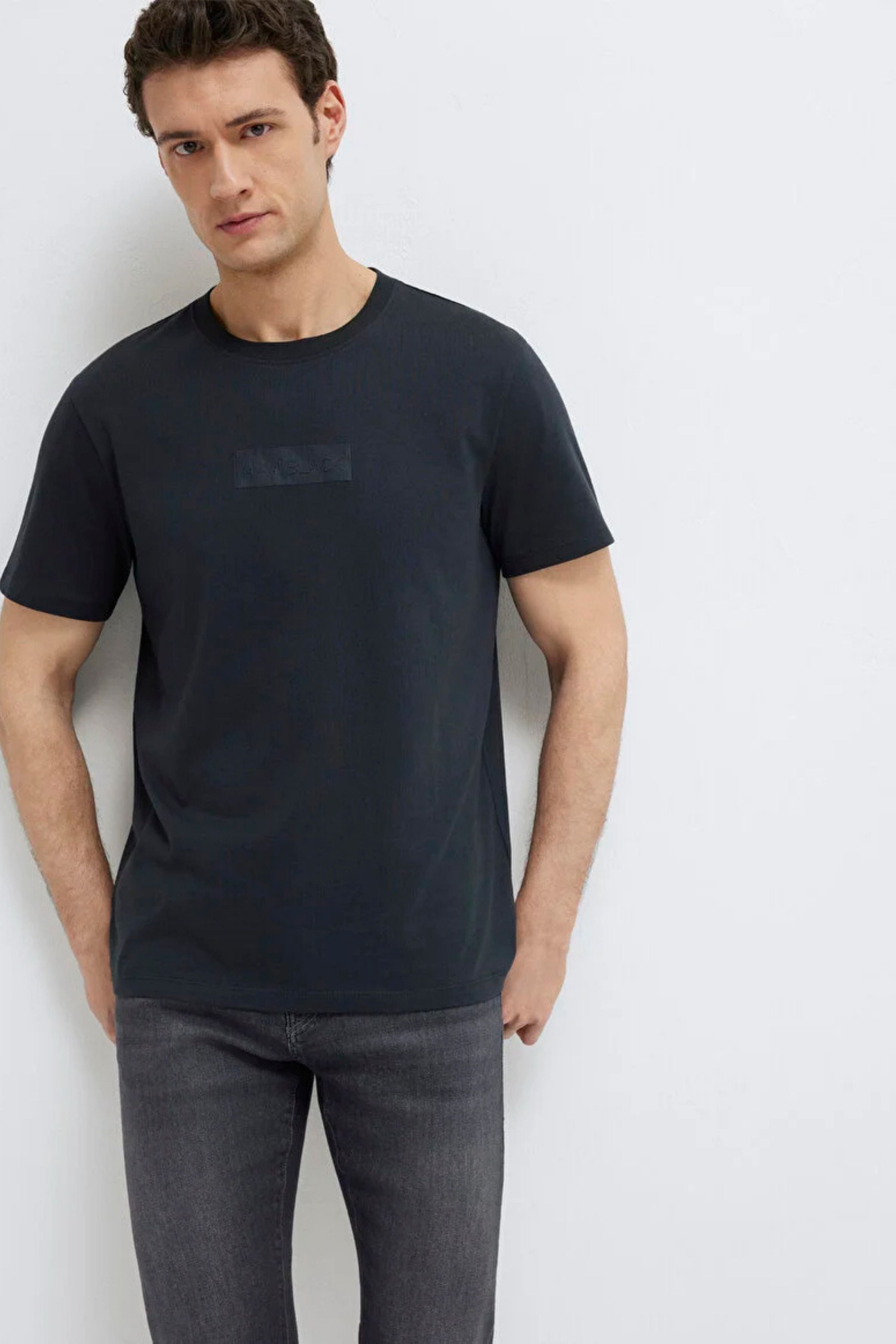 Mavi Black Jet Siyah Erkek Tişört M0613270-71379