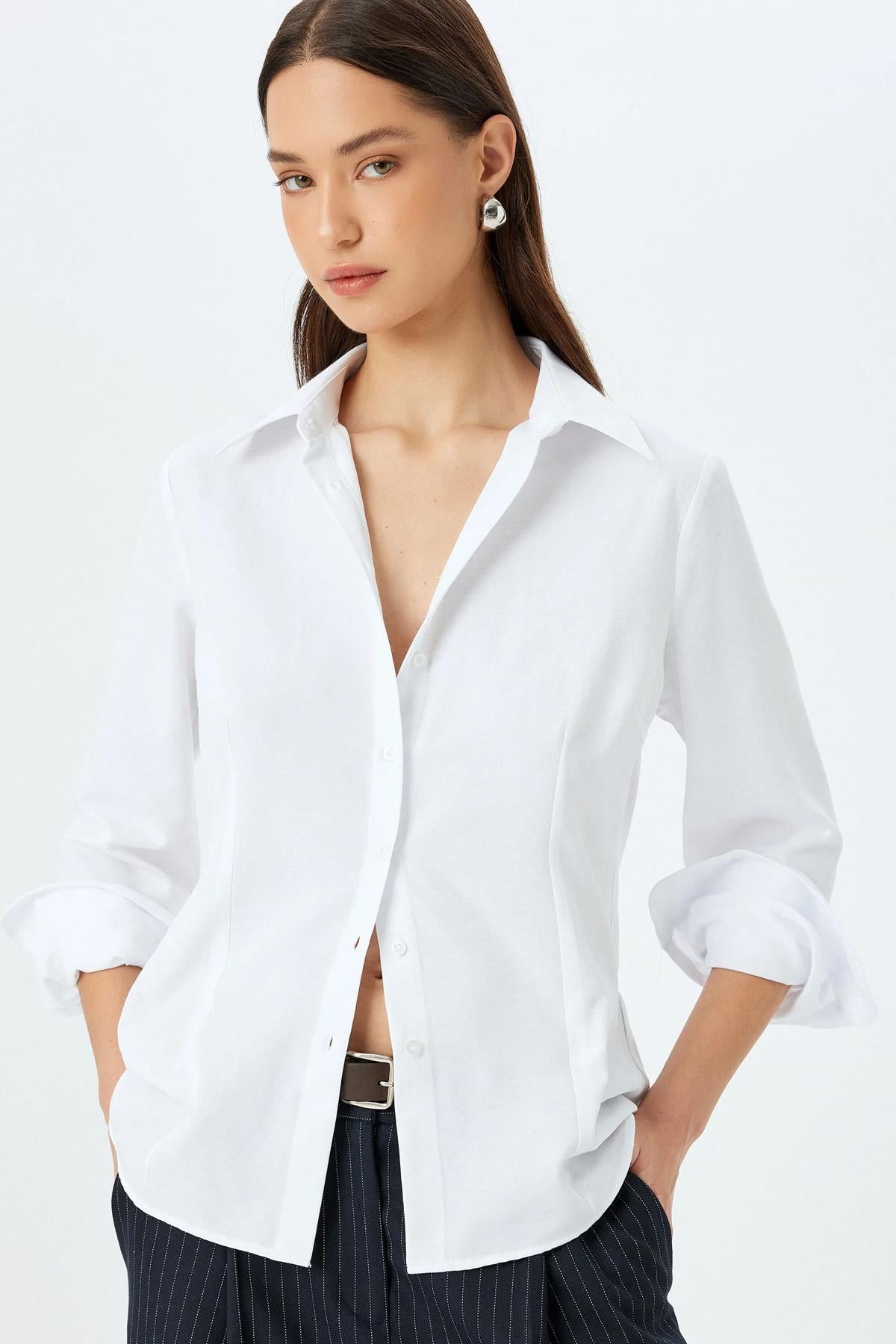 Koton Kadın Gömlek 5Sak60050Uw000