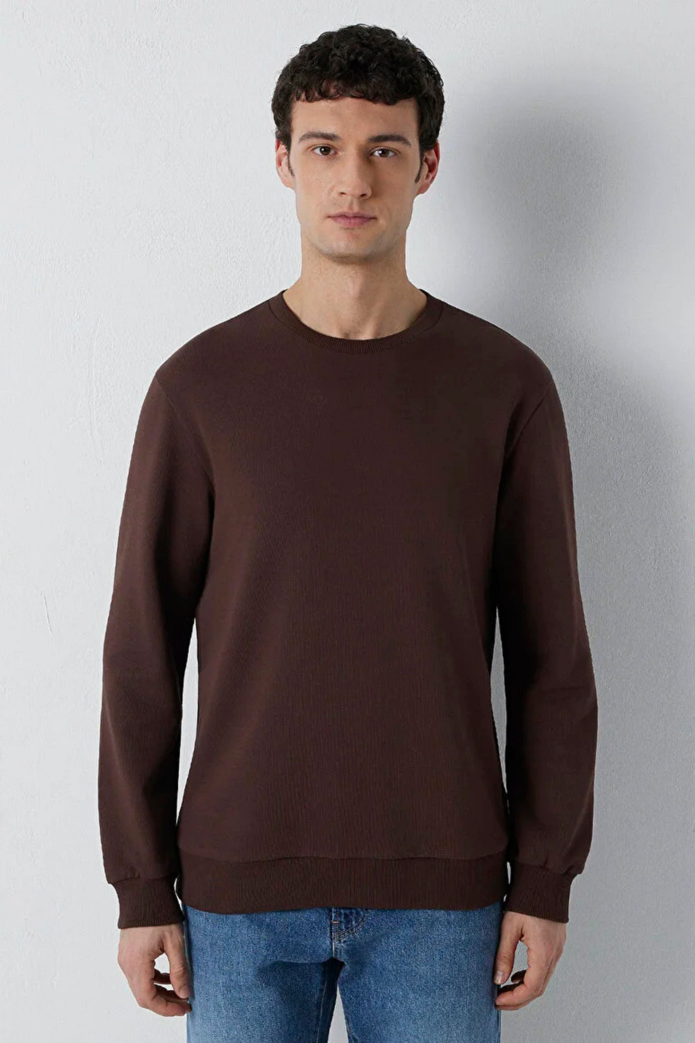 Mavi Bisiklet Yaka Erkek Sweat M0S10457-88062