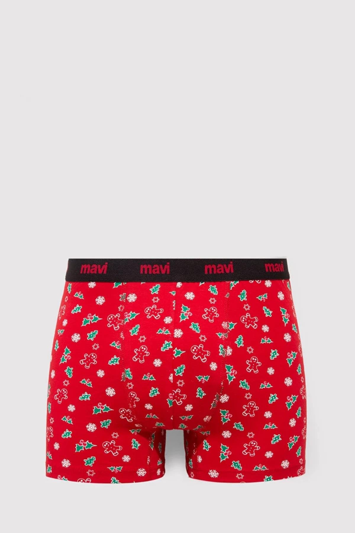 Mavi Kırmızı Erkek Boxer M0911251-3