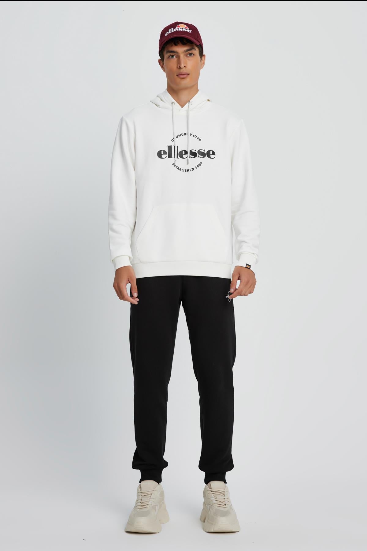 Ellesse Erkek Kapüşonlu Sweatshirt EM050-BG