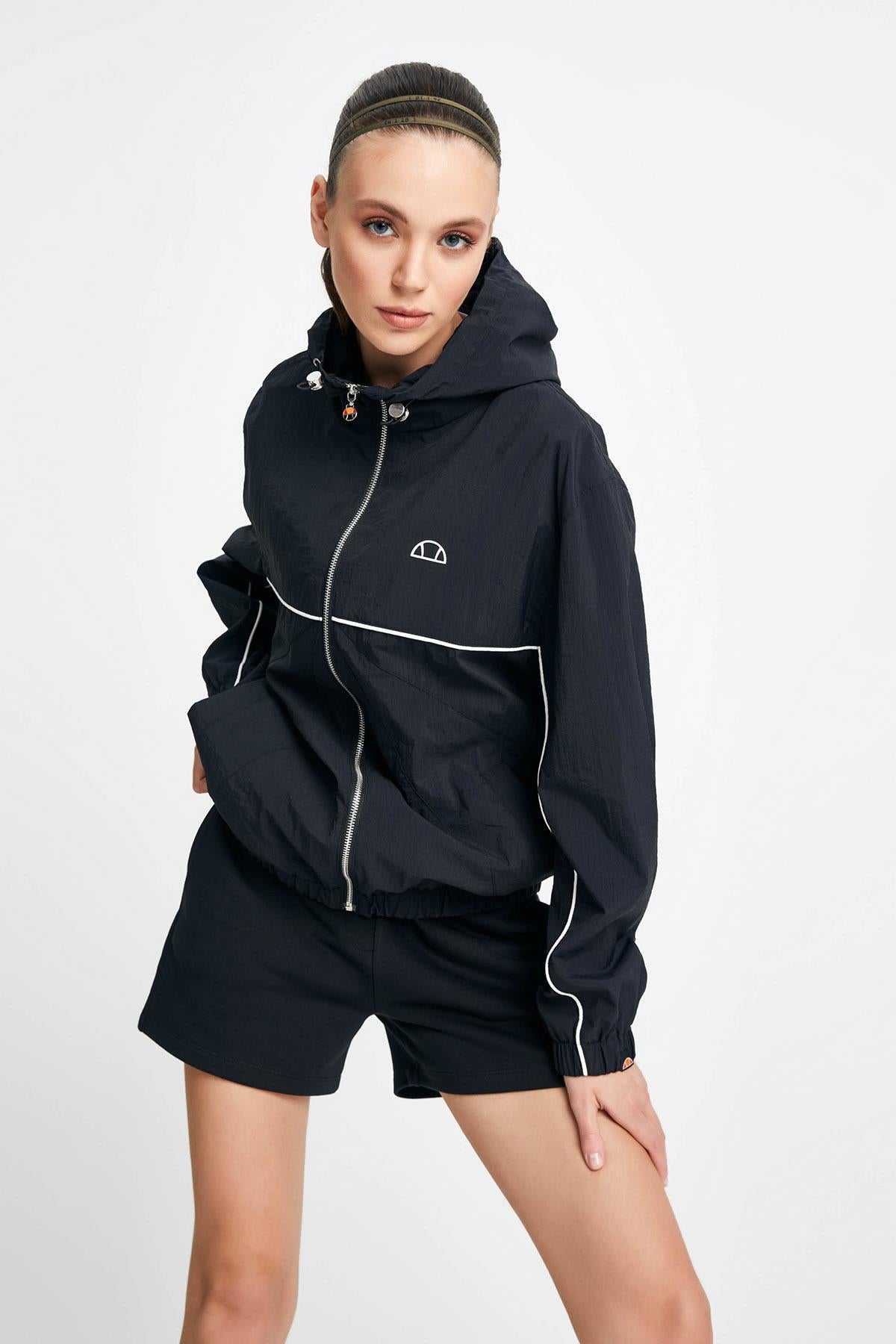 Ellesse Kadın Fermuarlı Ceket EF100-BK