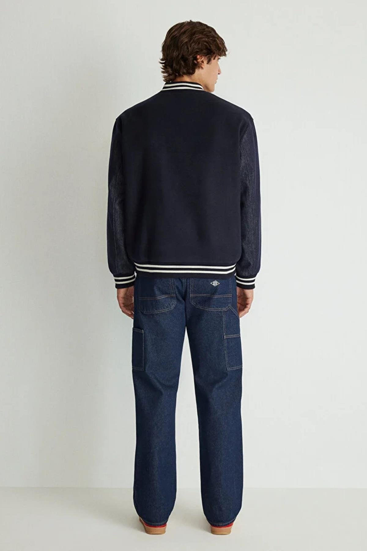 Mavi M Baskılı Erkek Ceket M0110393-8