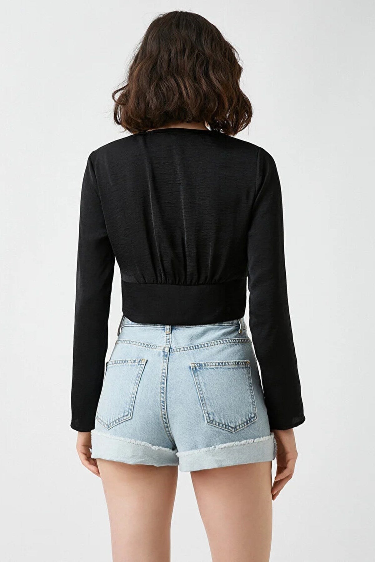 Koton Kadın Crop Bluz 22551