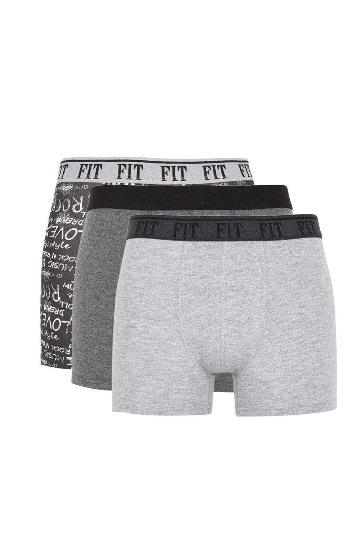 Defacto Erkek 3 Lü Boxer W9661Aztr