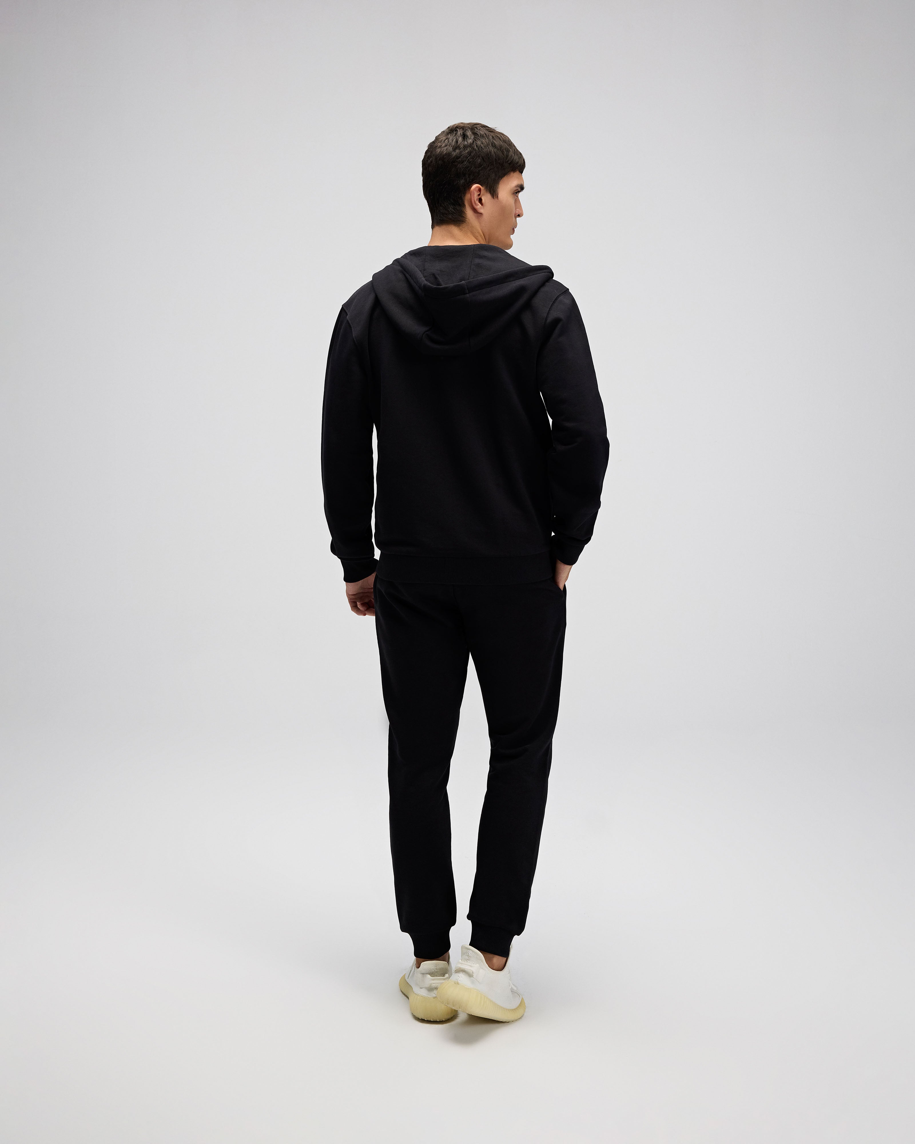 Ellesse Erkek Fermuarlı Kapüşonlu Sweat Em581-Bk
