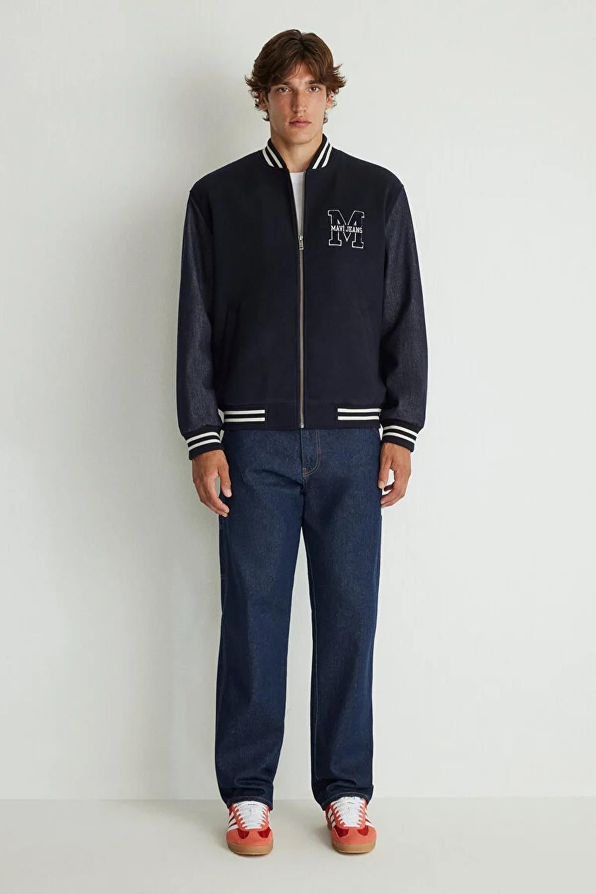 Mavi M Baskılı Erkek Ceket M0110393-8