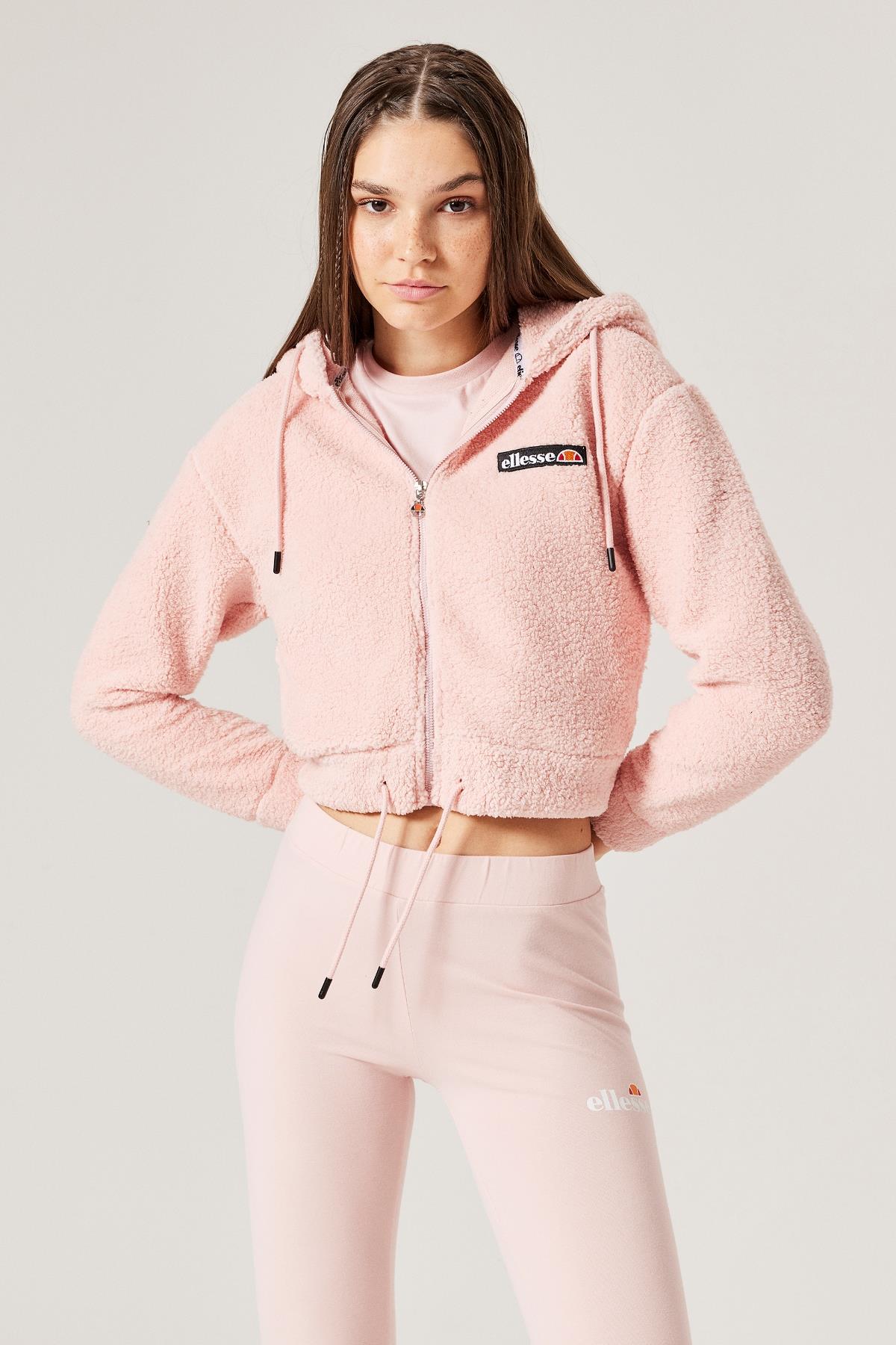 ellesse Kadın Fermuarlı Kapüşonlu Ceket F010-PN