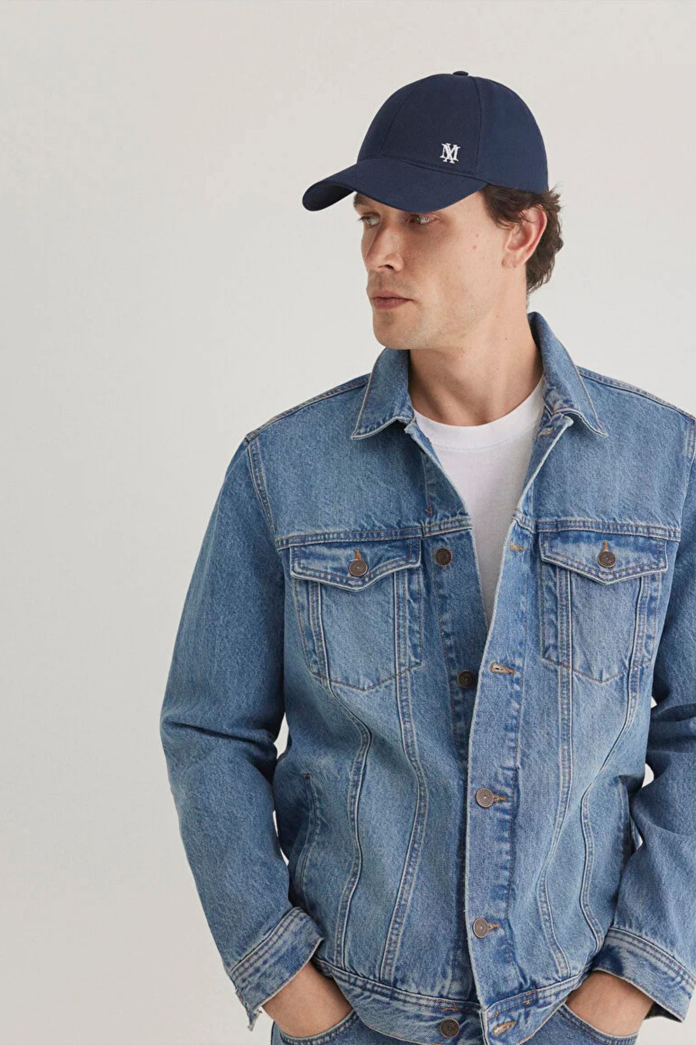Mavi Drake Dark Foggy Classic Erkek Jean Ceket M010143-89136
