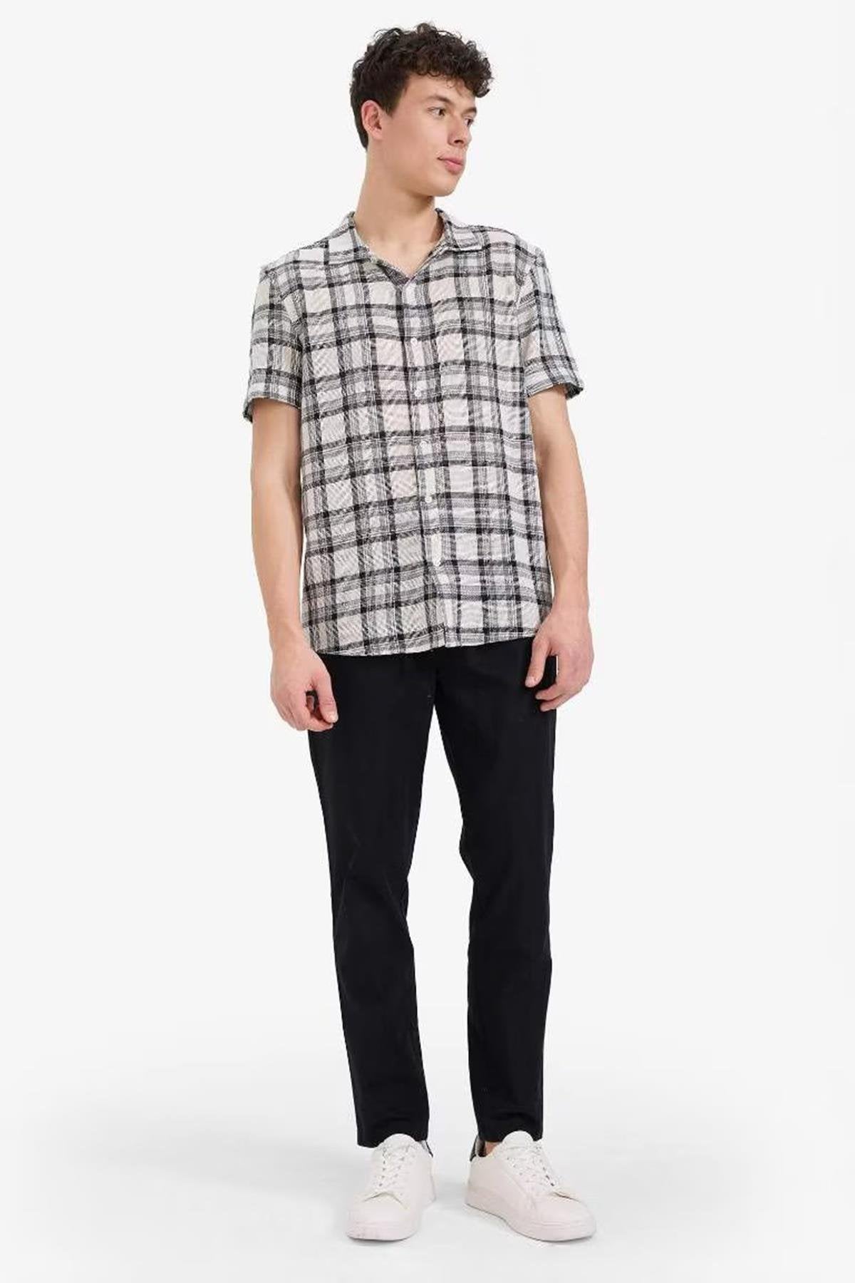 Defacto Erkek Gömlek D7661Axtra