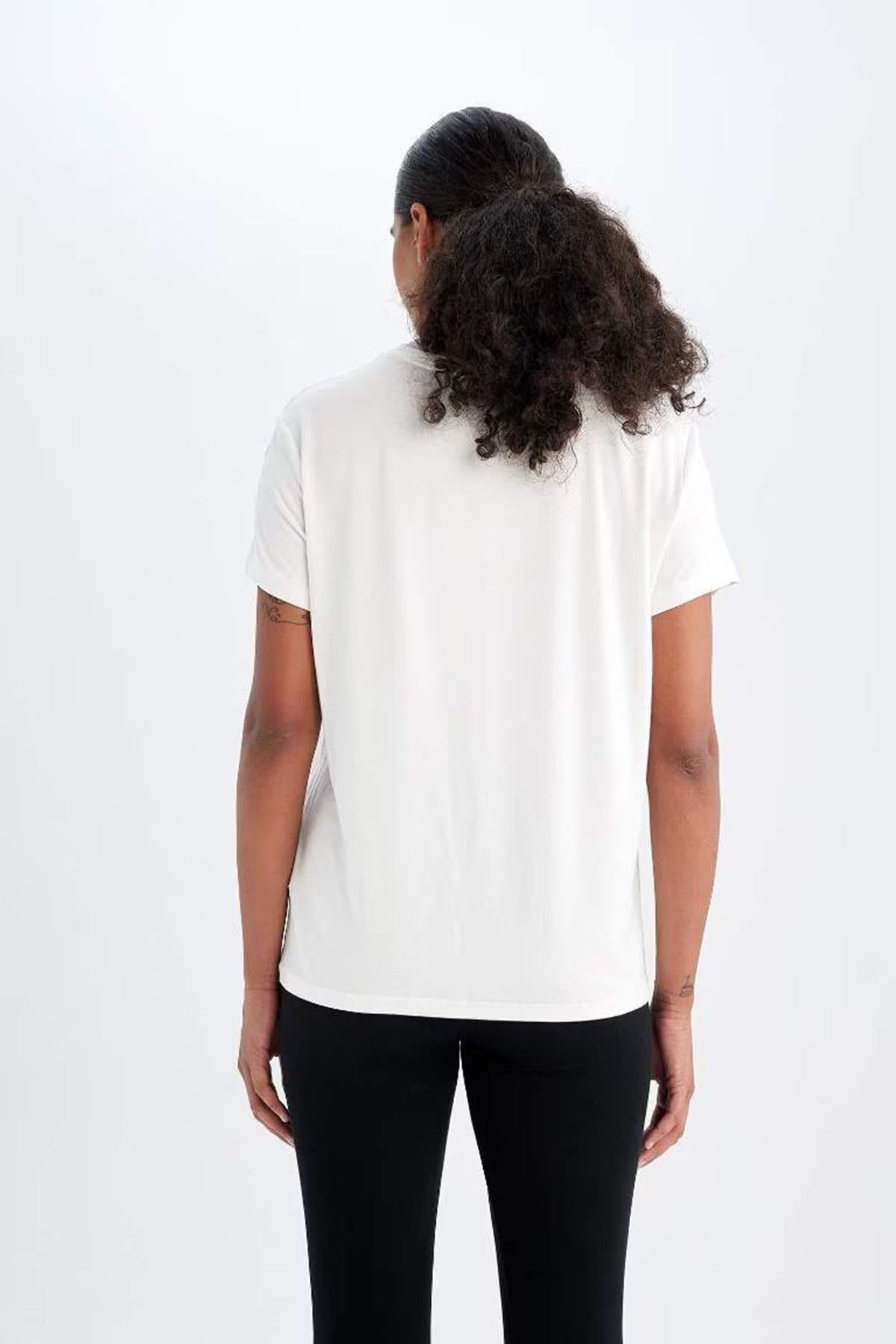 Defactofit Kadın Tişört D1904Axtrb